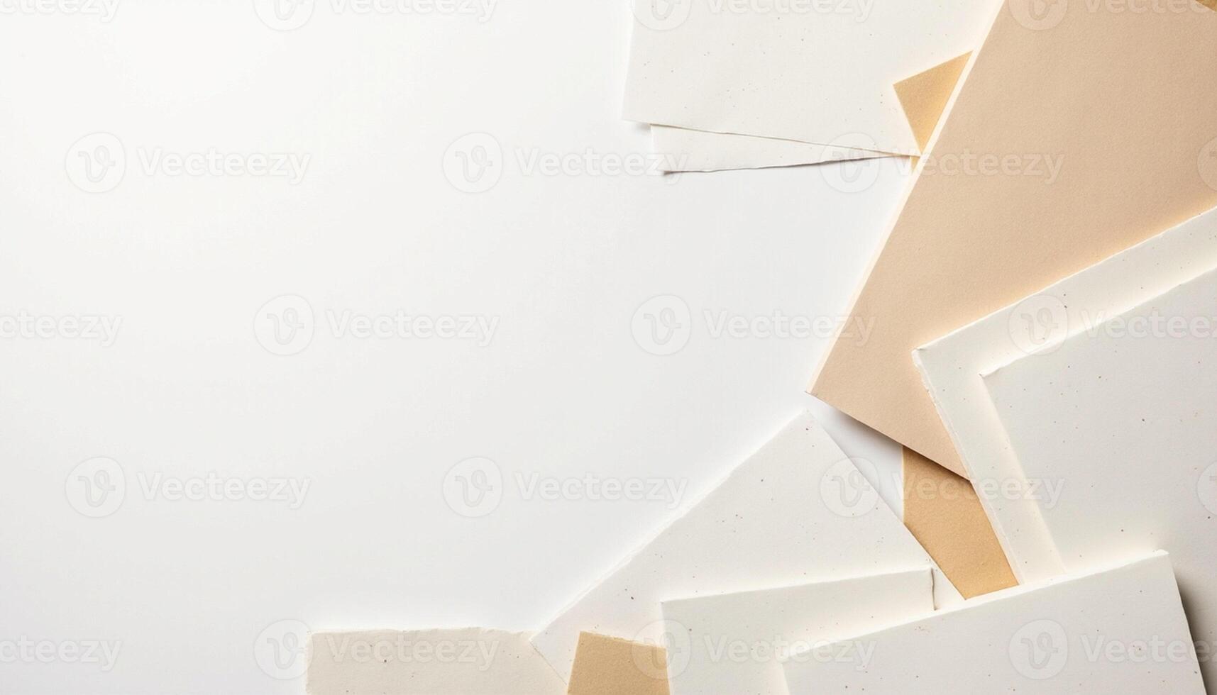 Paper and paper background with copy space photo