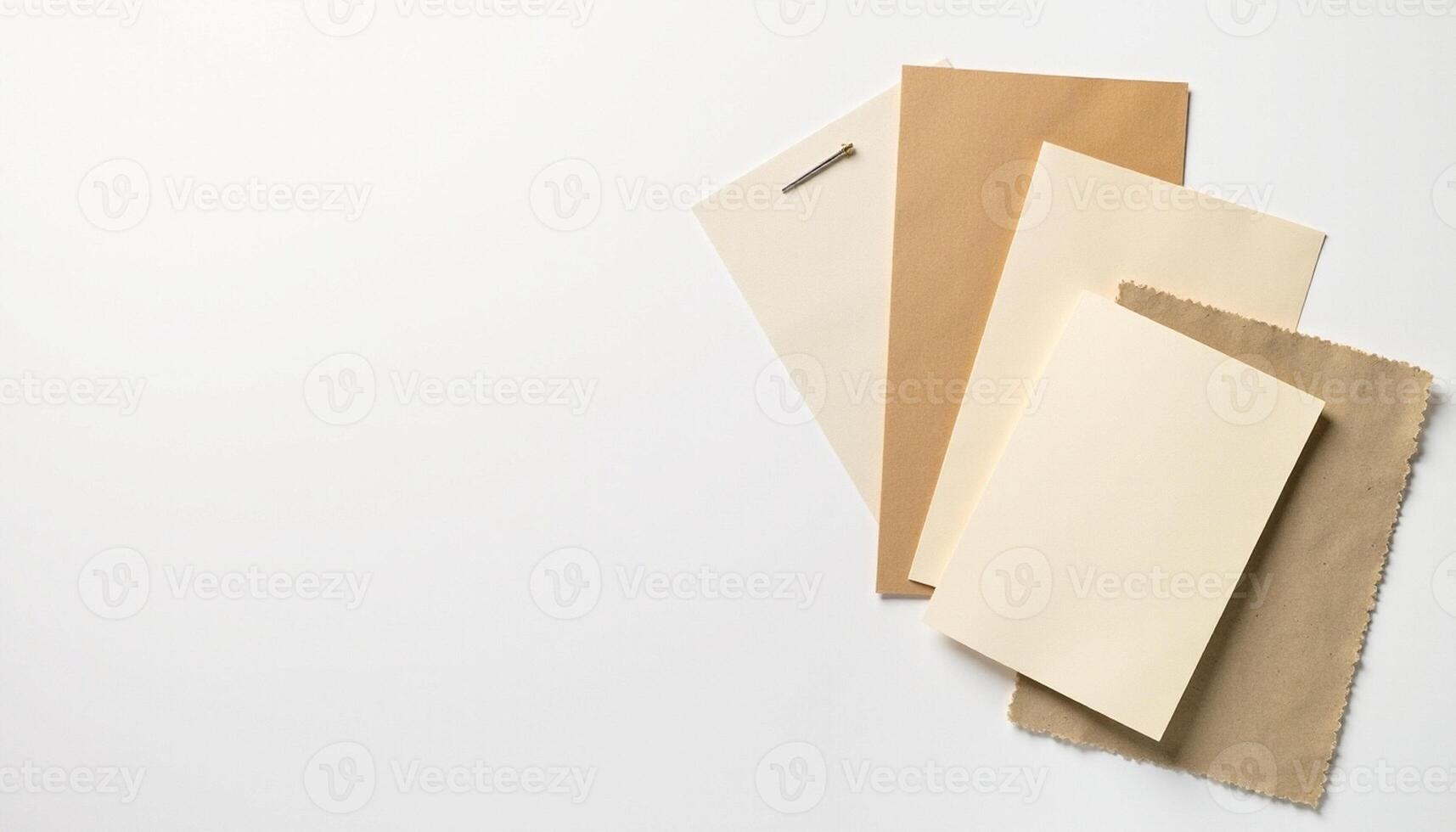 Several pieces of paper and a piece of paper photo