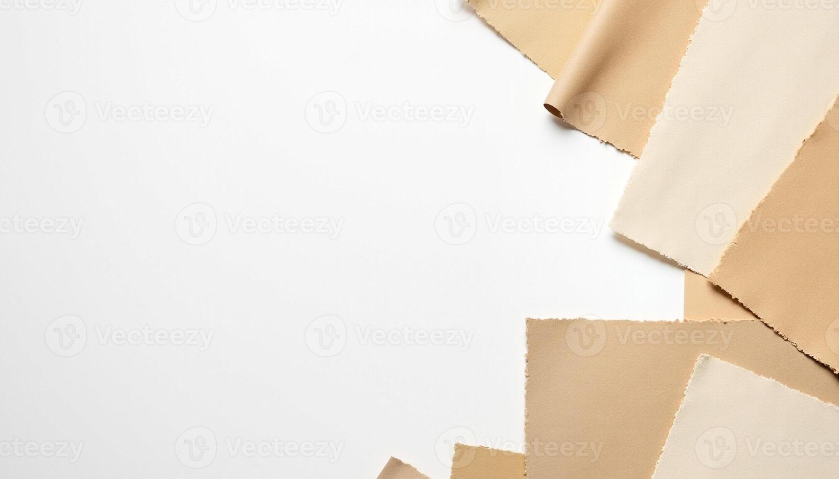 Layered Pages with Natural Texture photo
