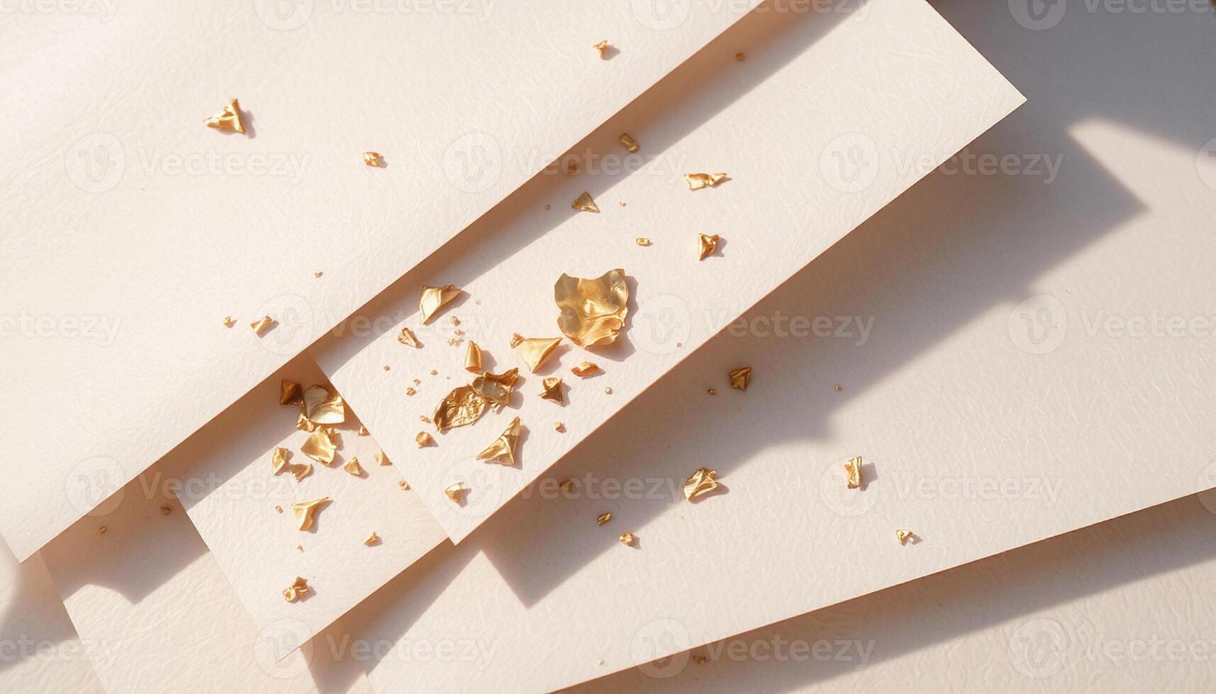 Dried Flakes on Clean Surface photo