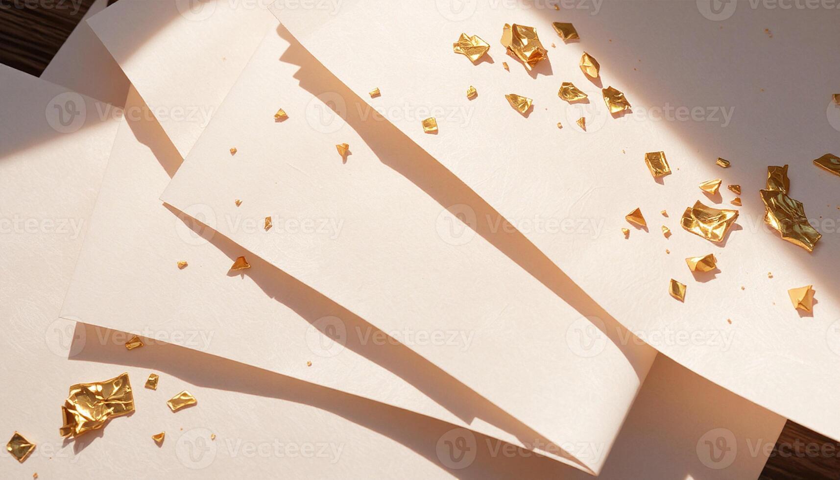 Layered Beige Sheets Flatlay photo