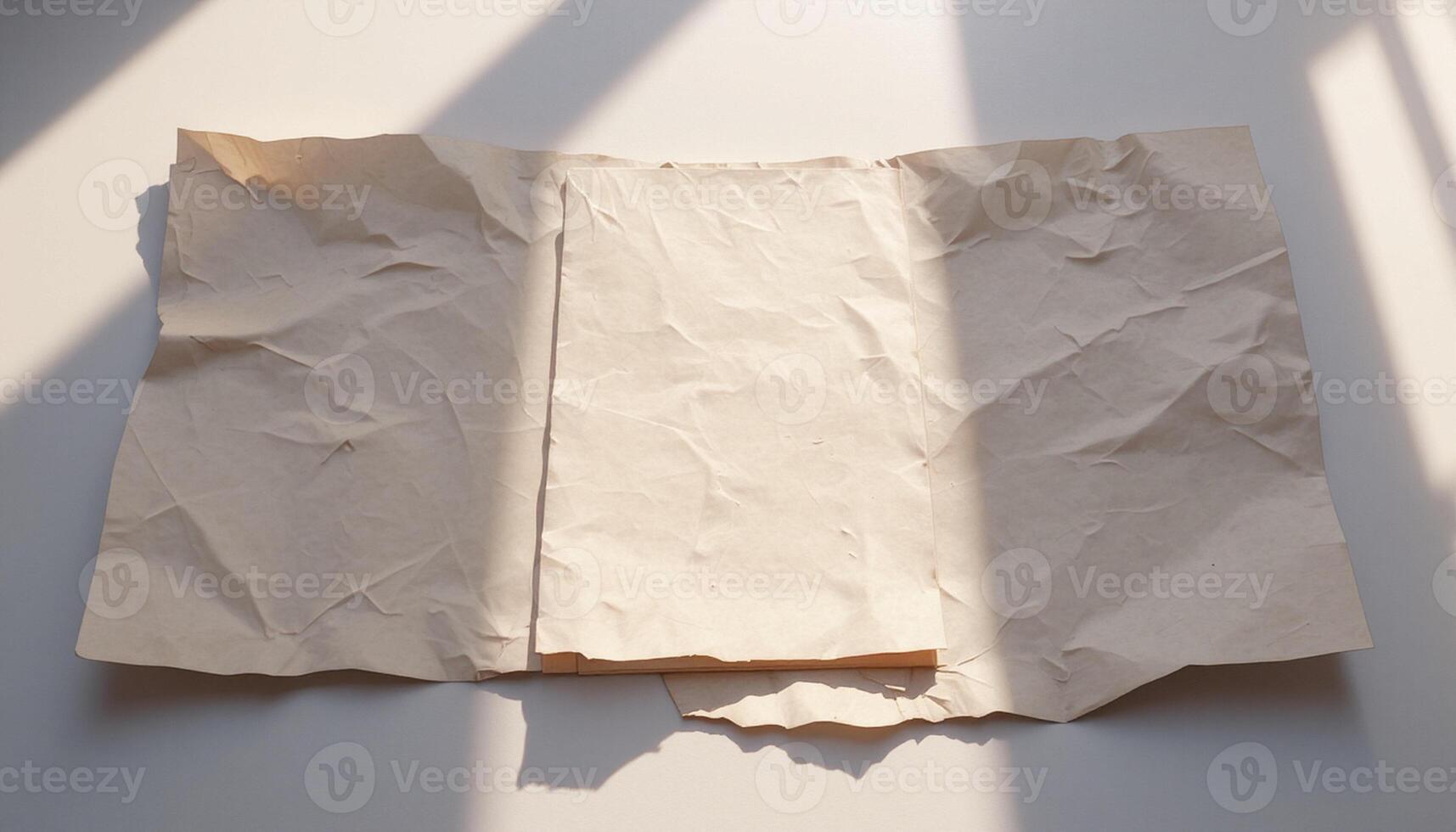 Double Folded Paper Composition photo