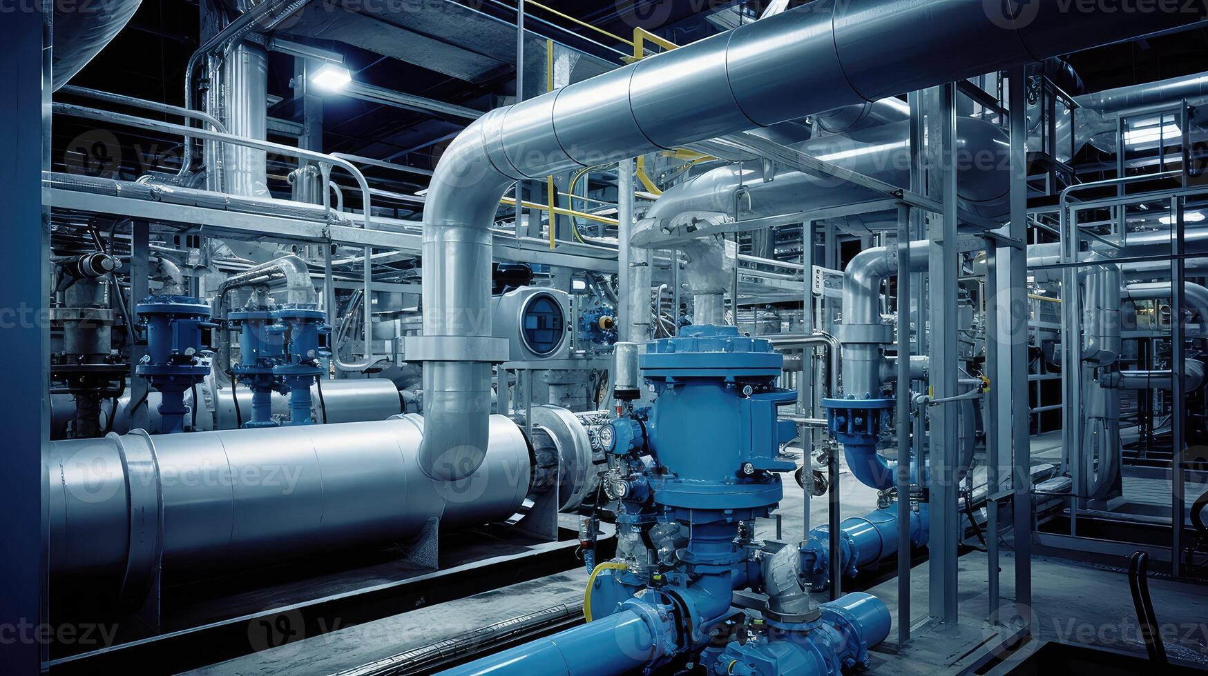 processing natural gas plant photo