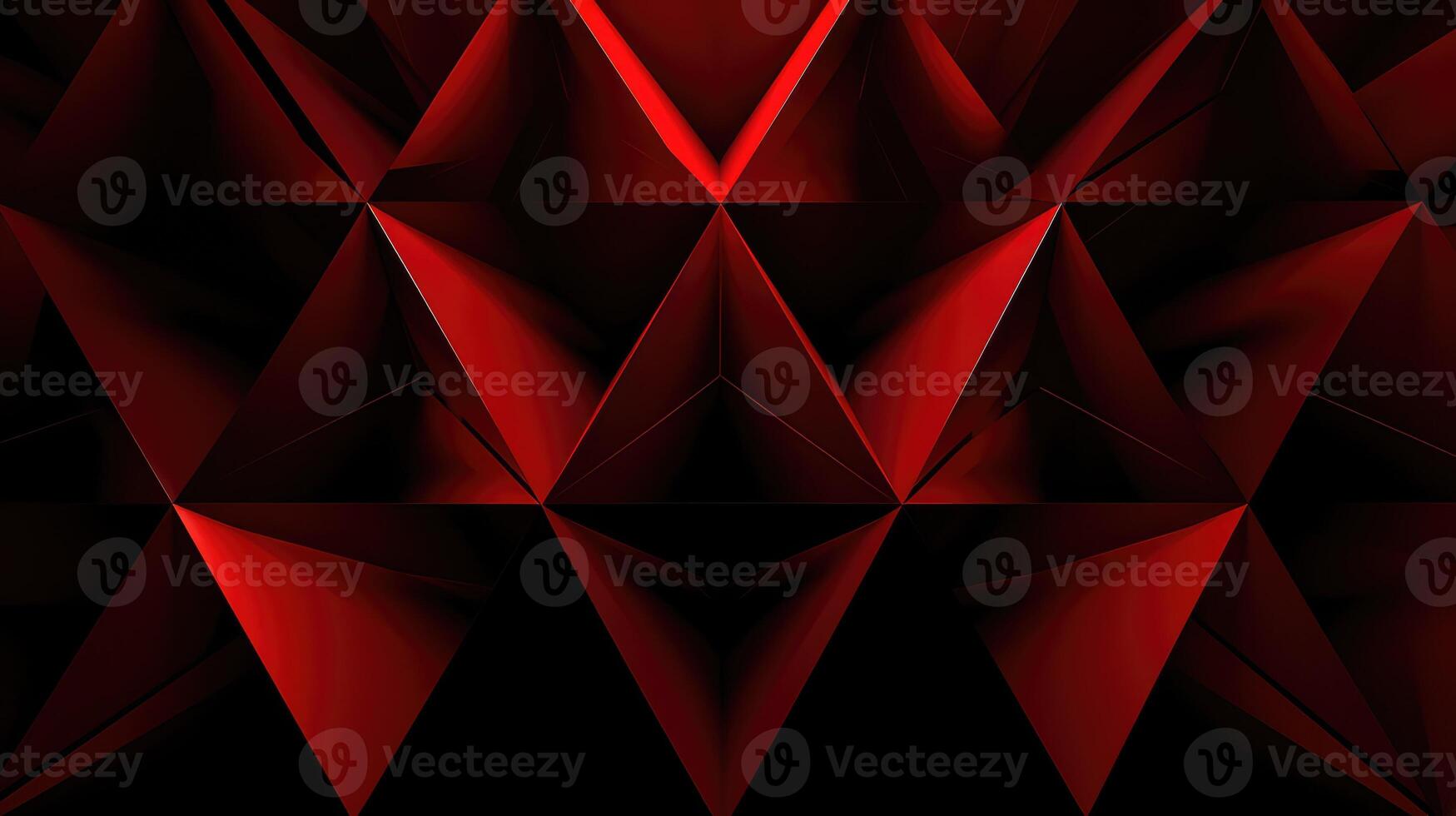 background red abstract triangle photo