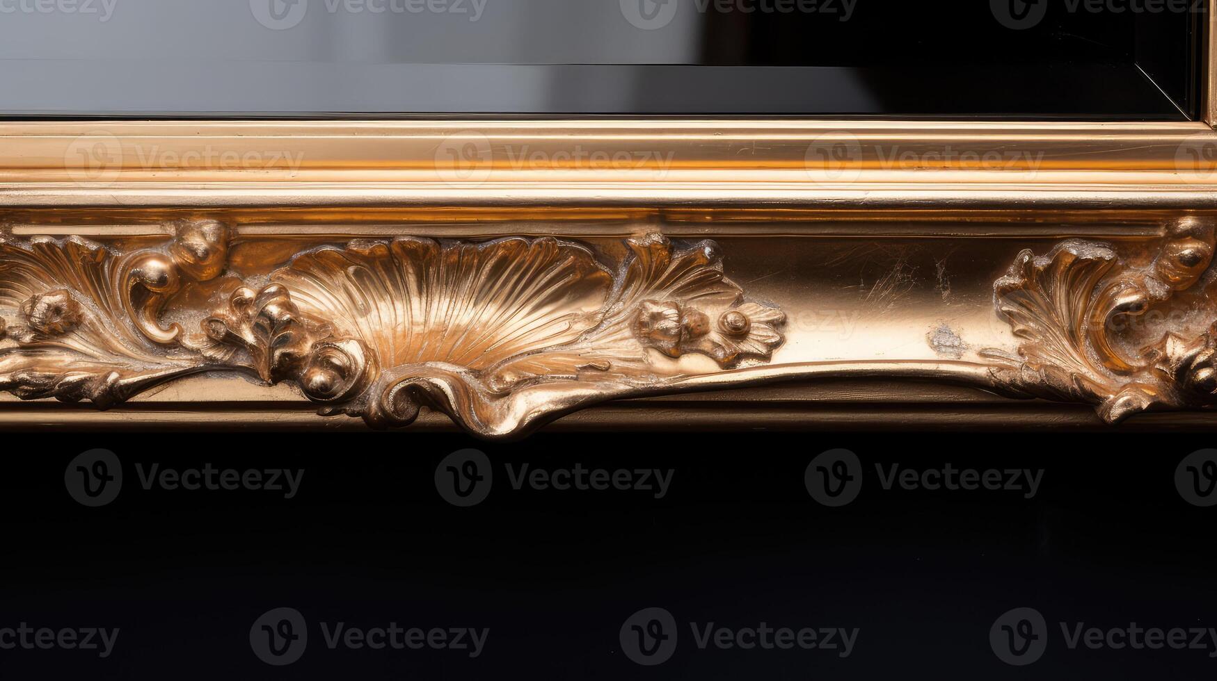 focal gold foil border photo