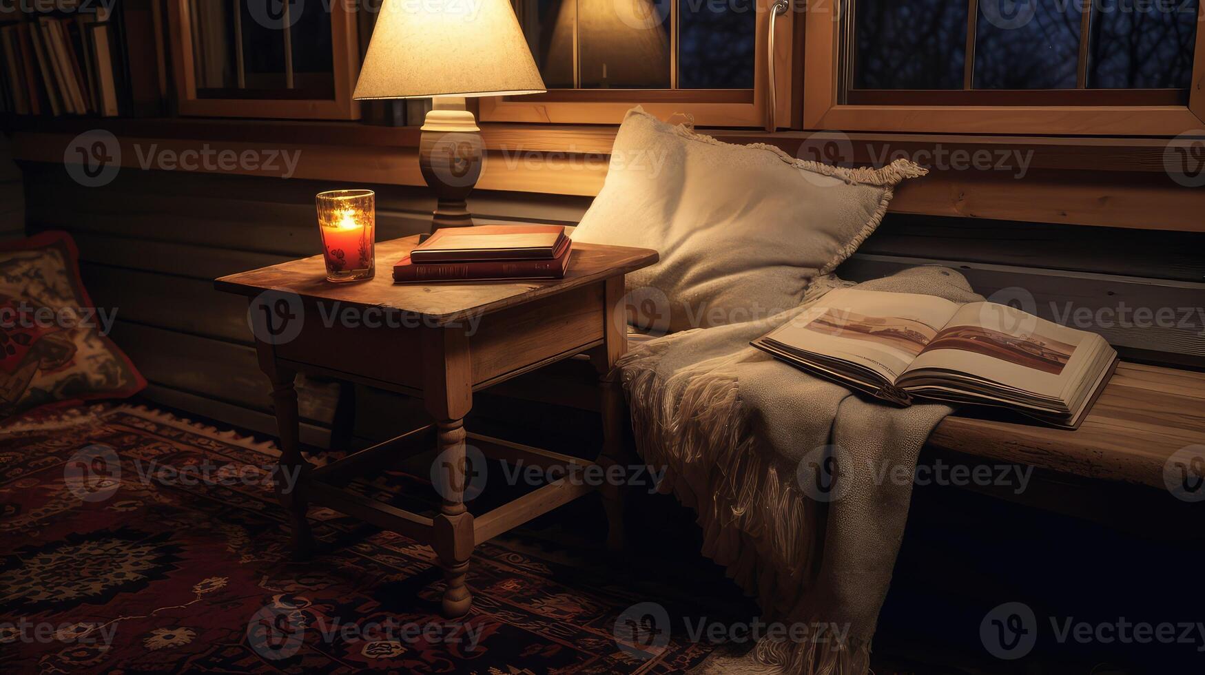 cozy under table photo