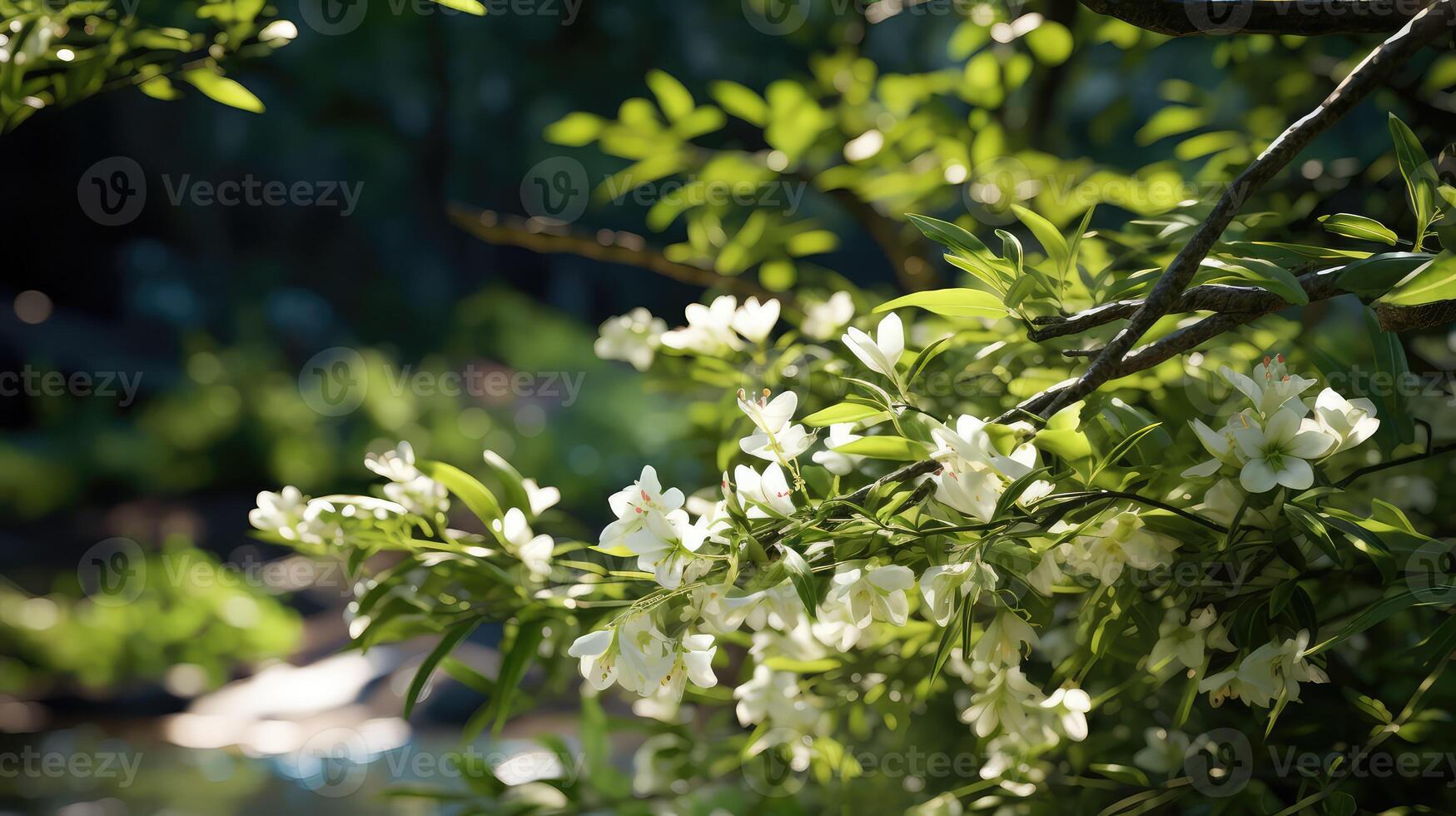 foliage matcha plant photo