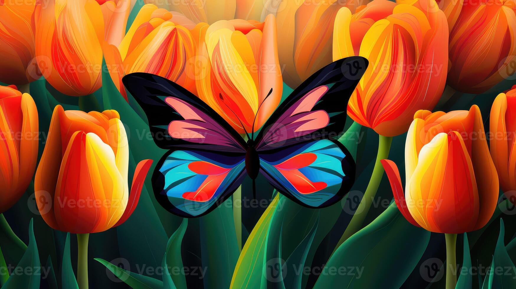 butterfly spring graphic photo