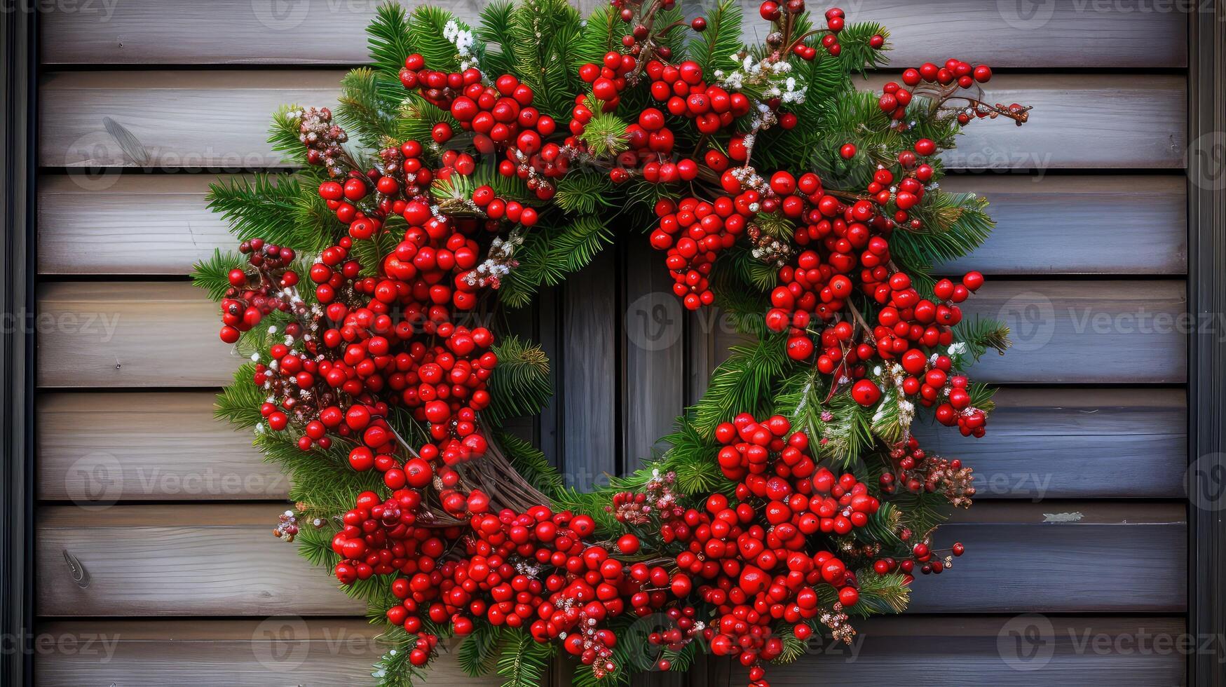 branches green red photo