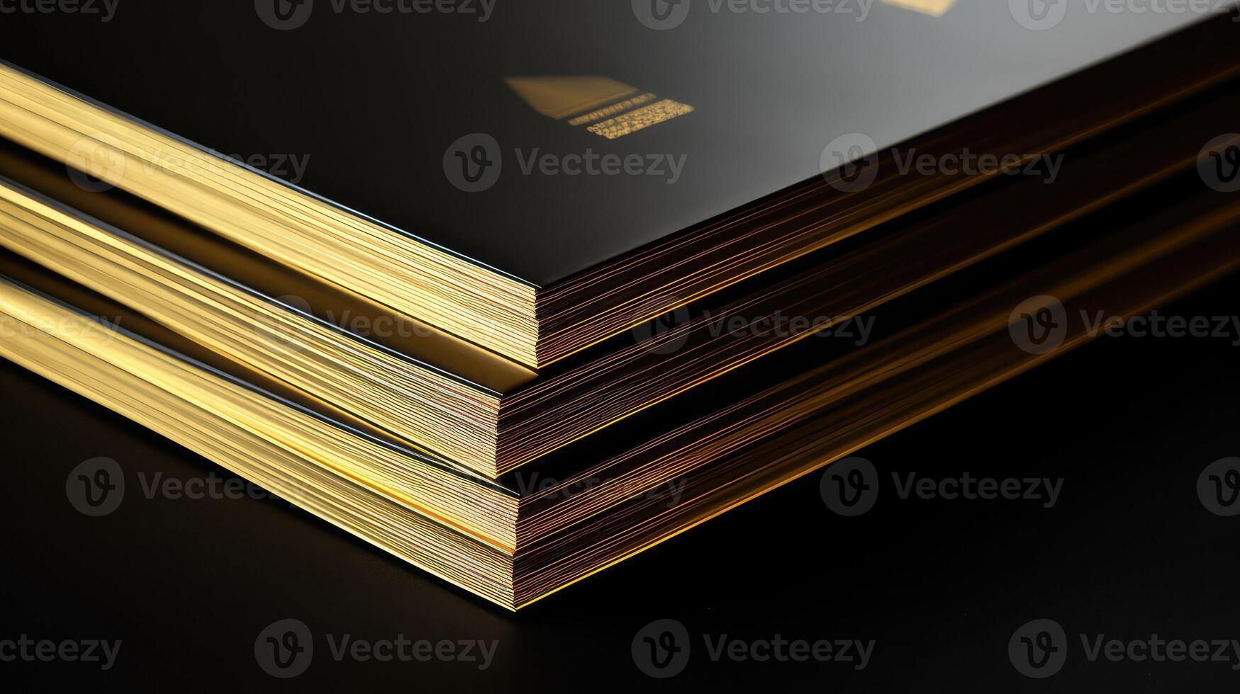 marketing gold brochure photo
