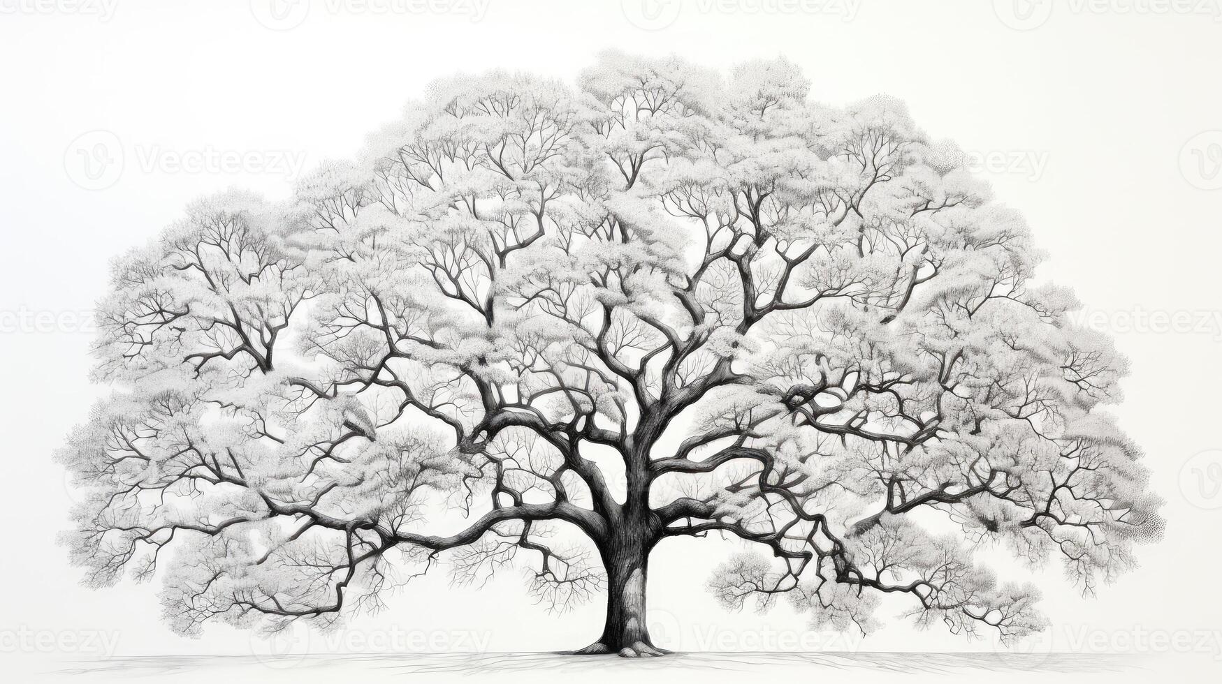 drawing tree line art photo