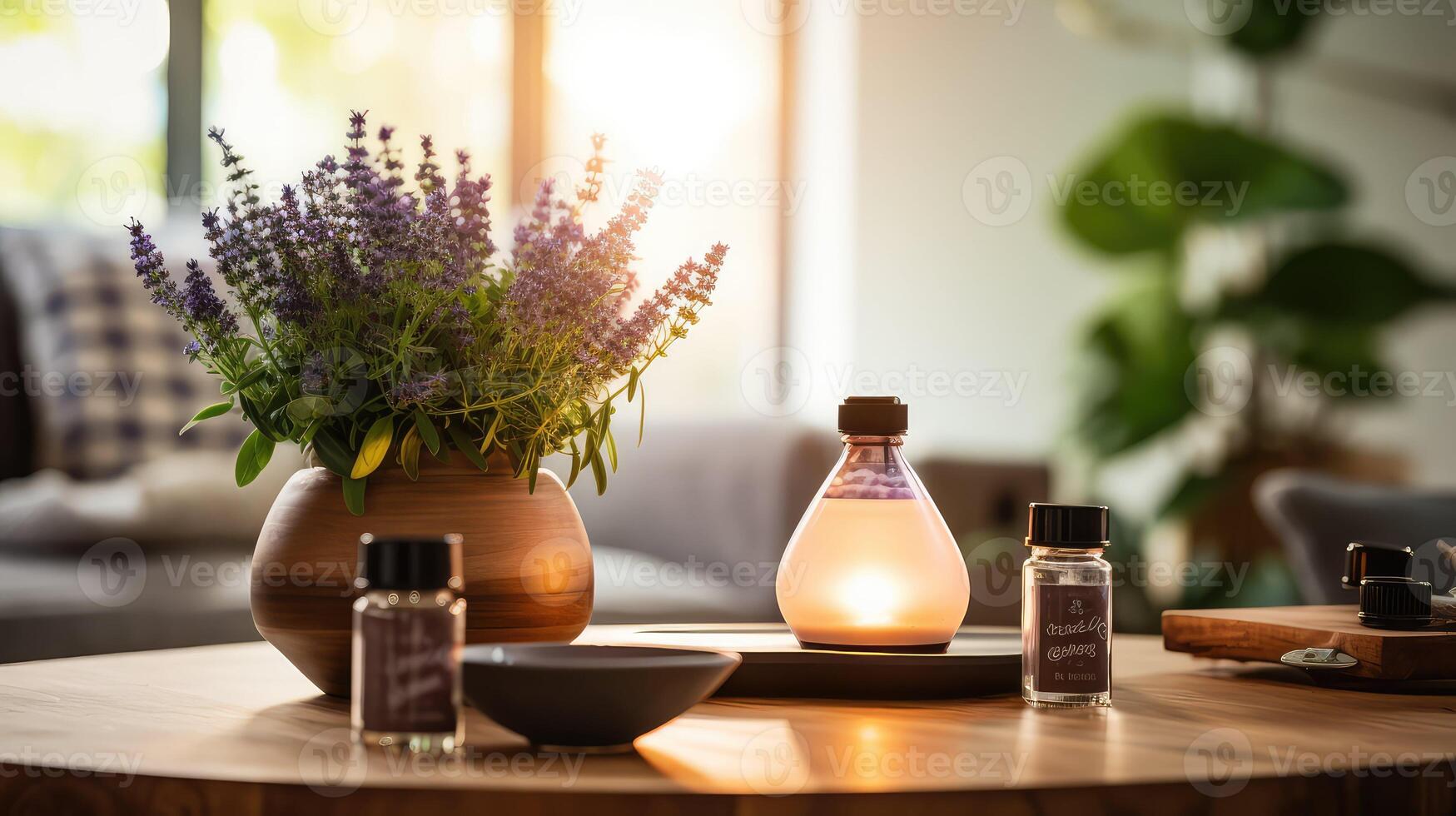 lavender essential oil smell photo
