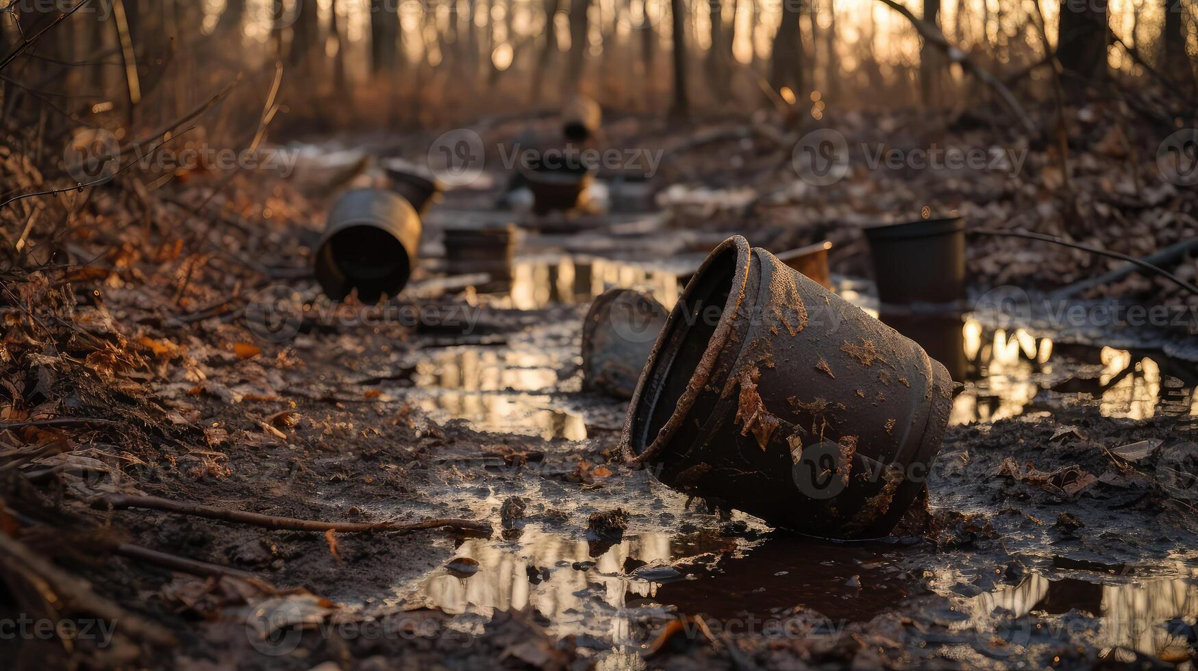 disposal used oil filters photo
