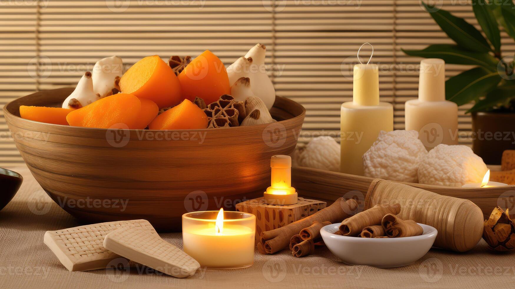 natural ginger and orange photo