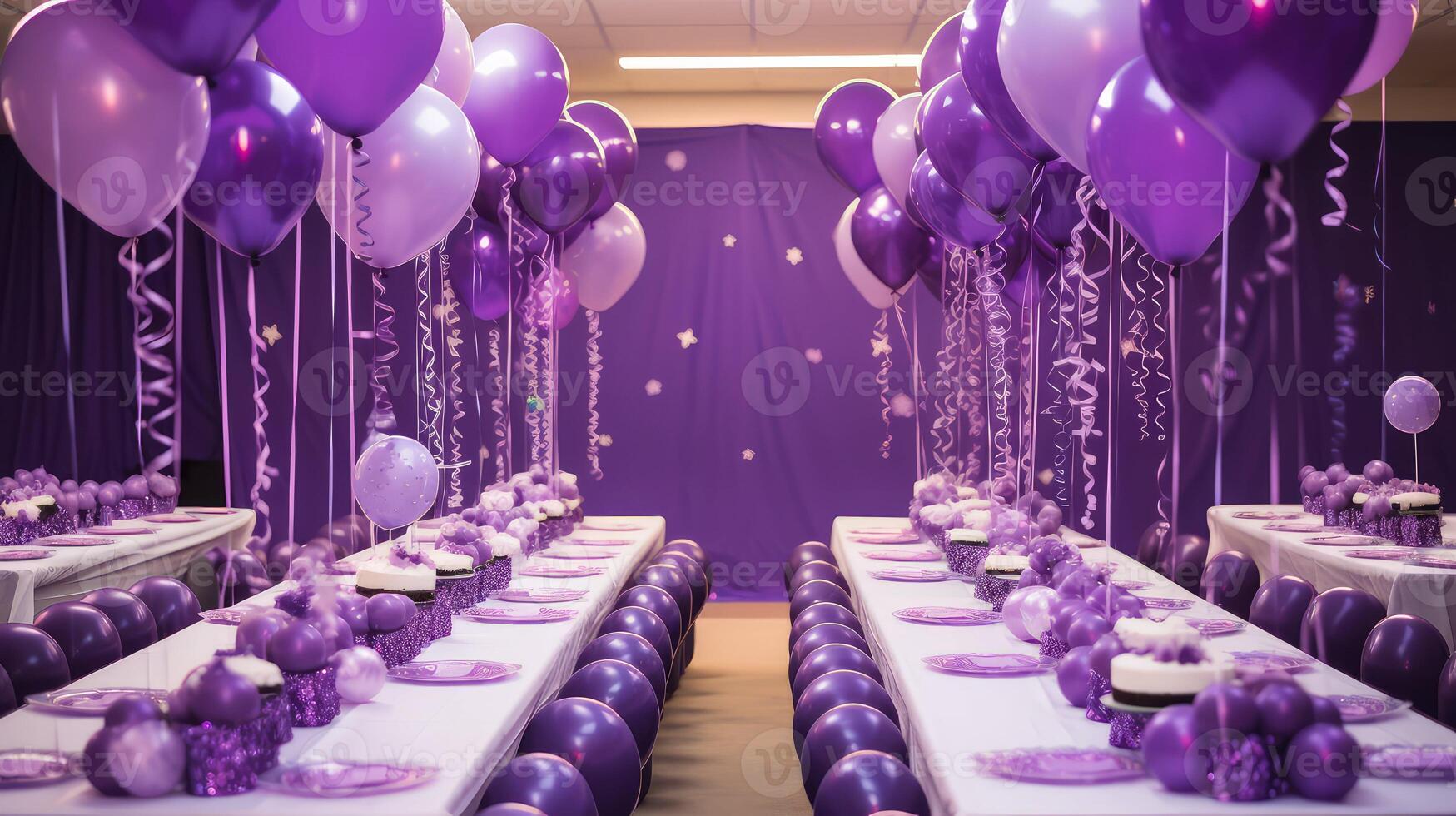 party purple birthday photo