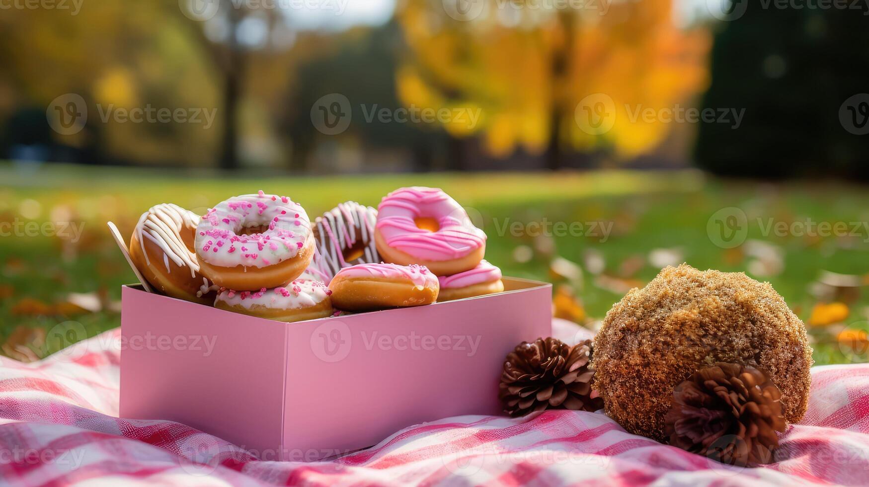 photograph pink donuts photo