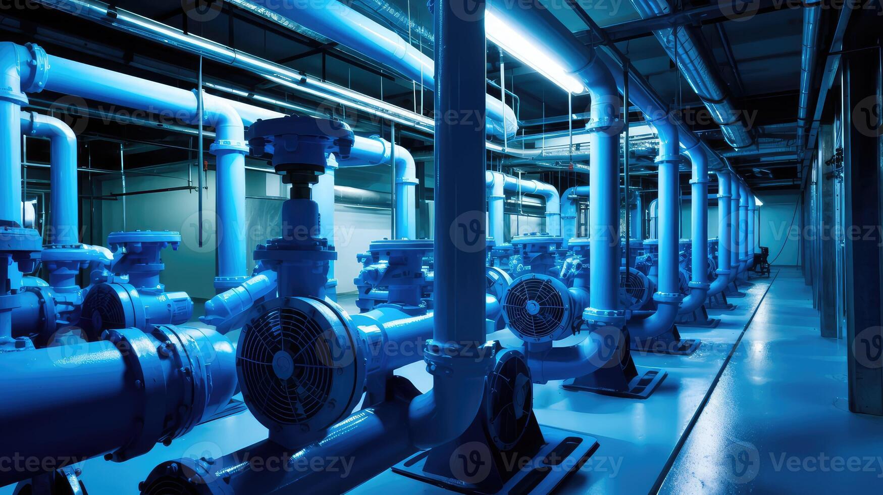 room chilled water pump photo