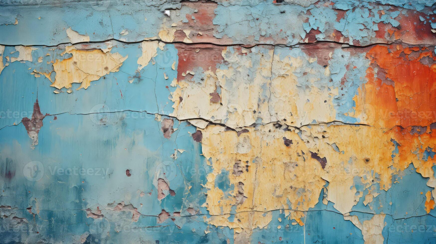 peeling colorful grunge texture photo