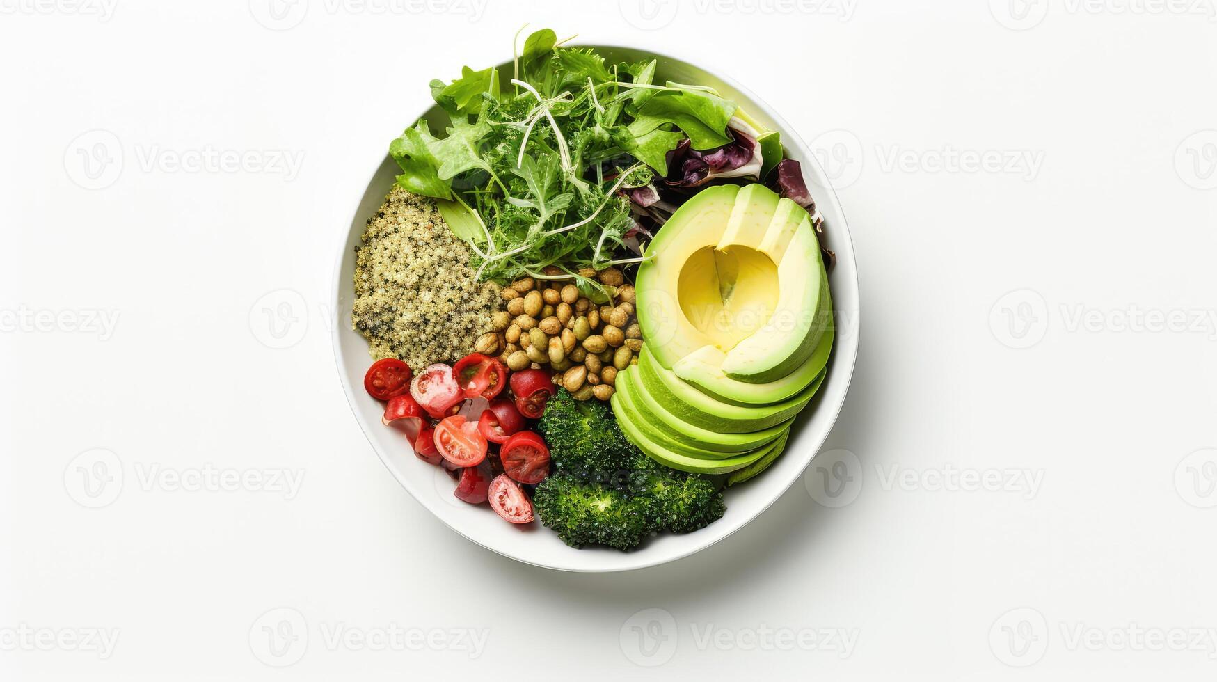 microgreens background healthy food background photo
