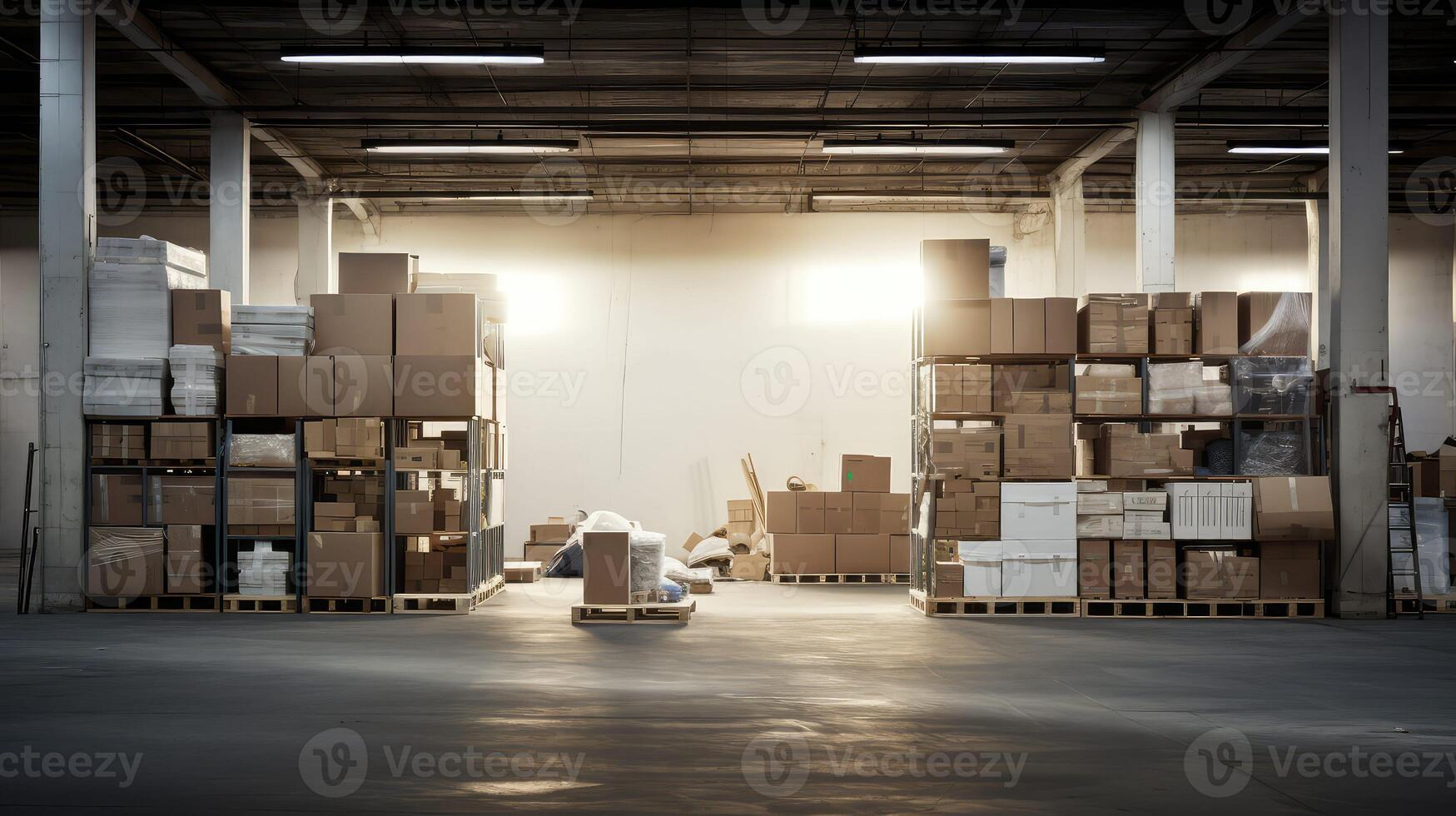 industrial white square box photo