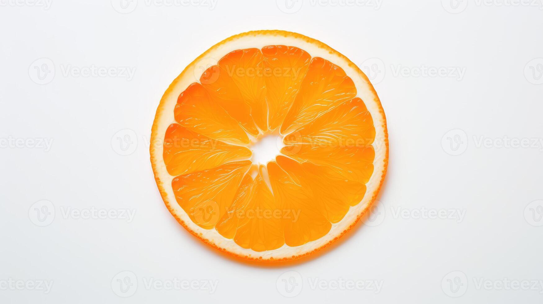 vibrant peeled orange photo