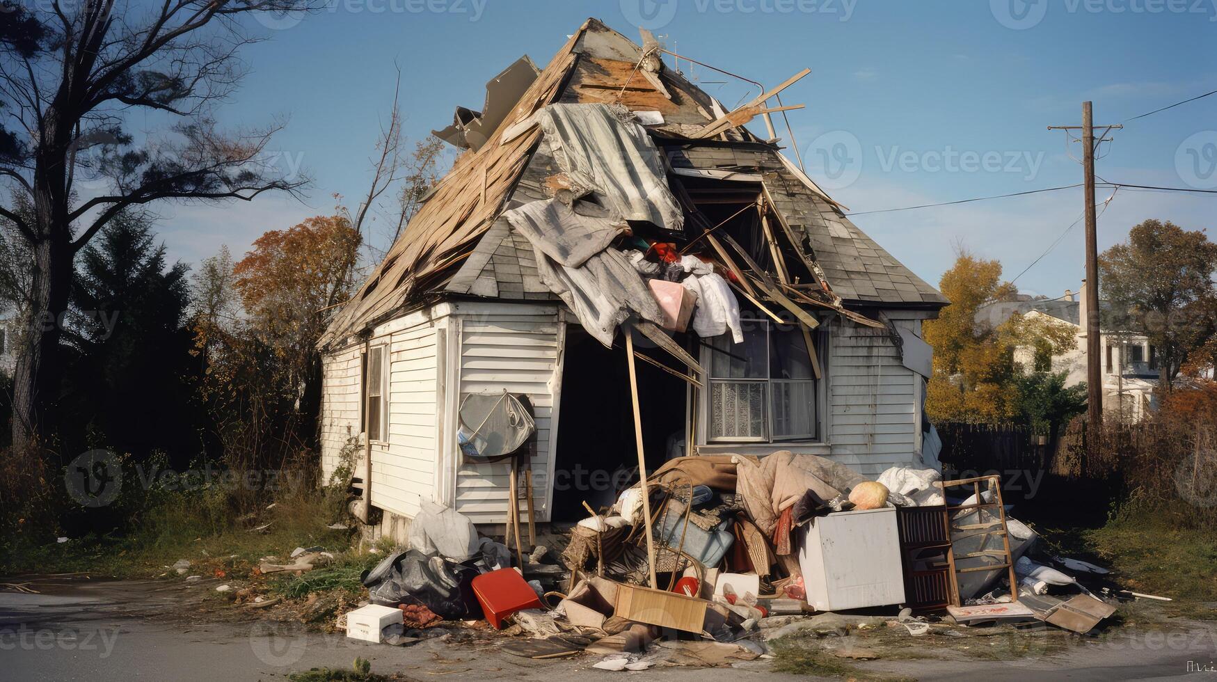 overloaded house burden photo