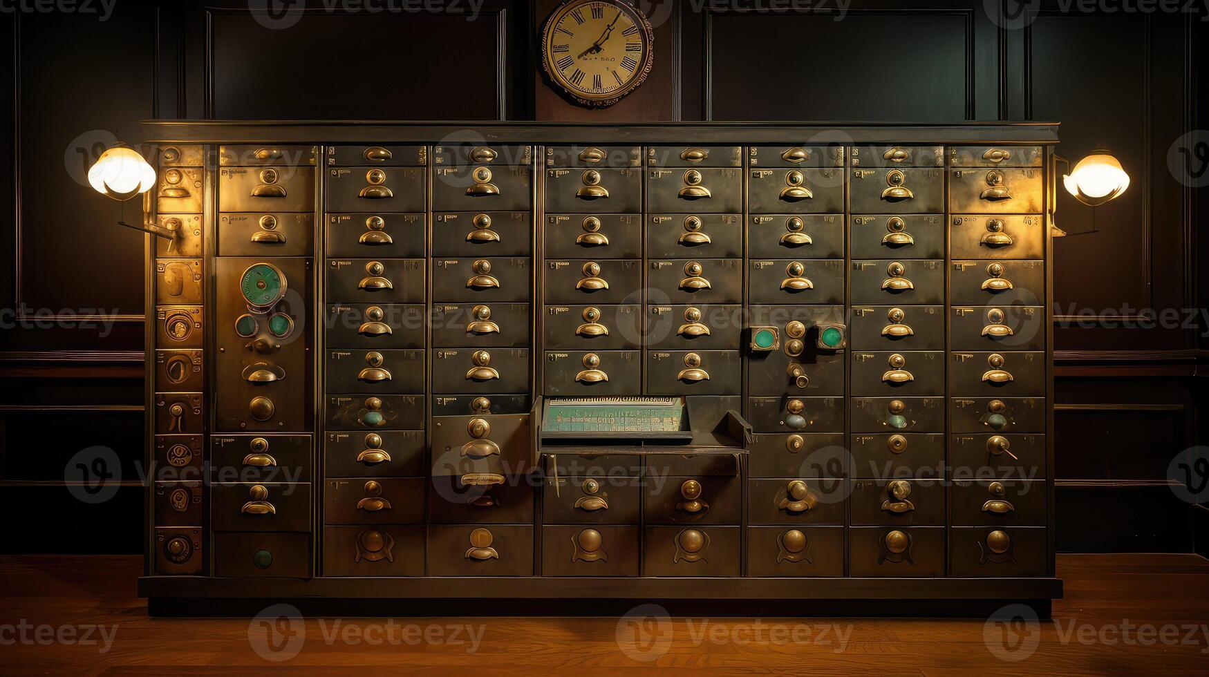 photograph safety deposit box photo