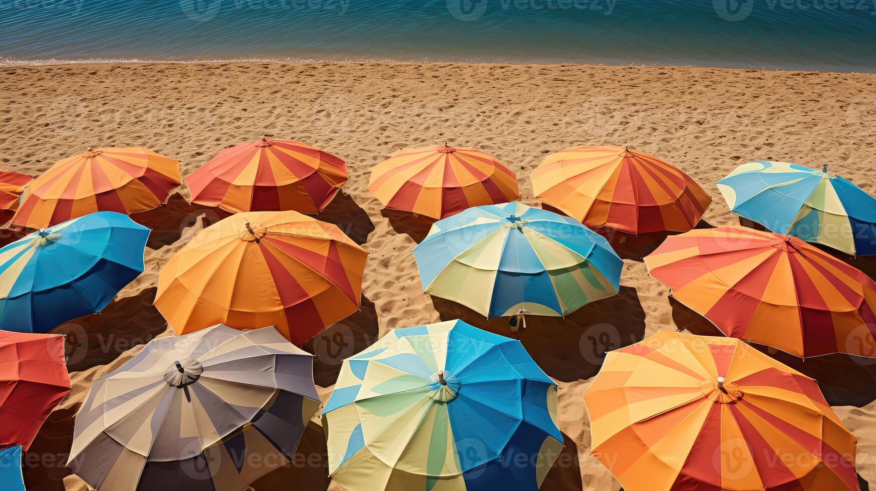 vibrant summer shadows photo