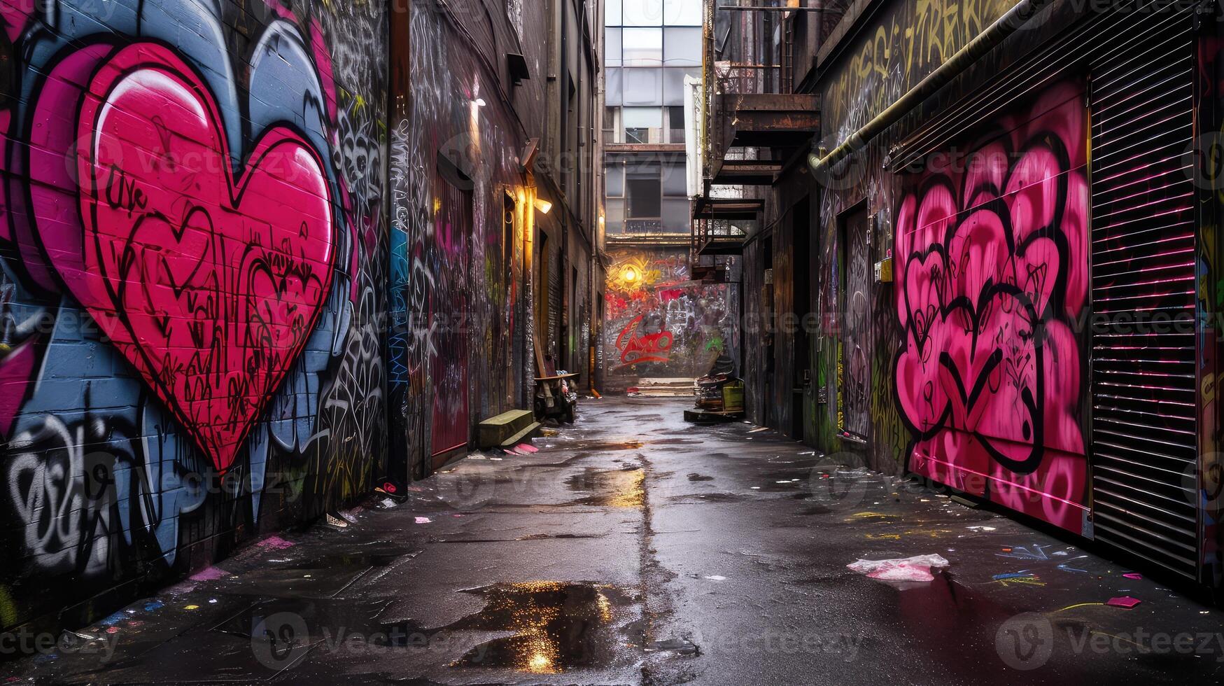 photograph graffiti pink photo
