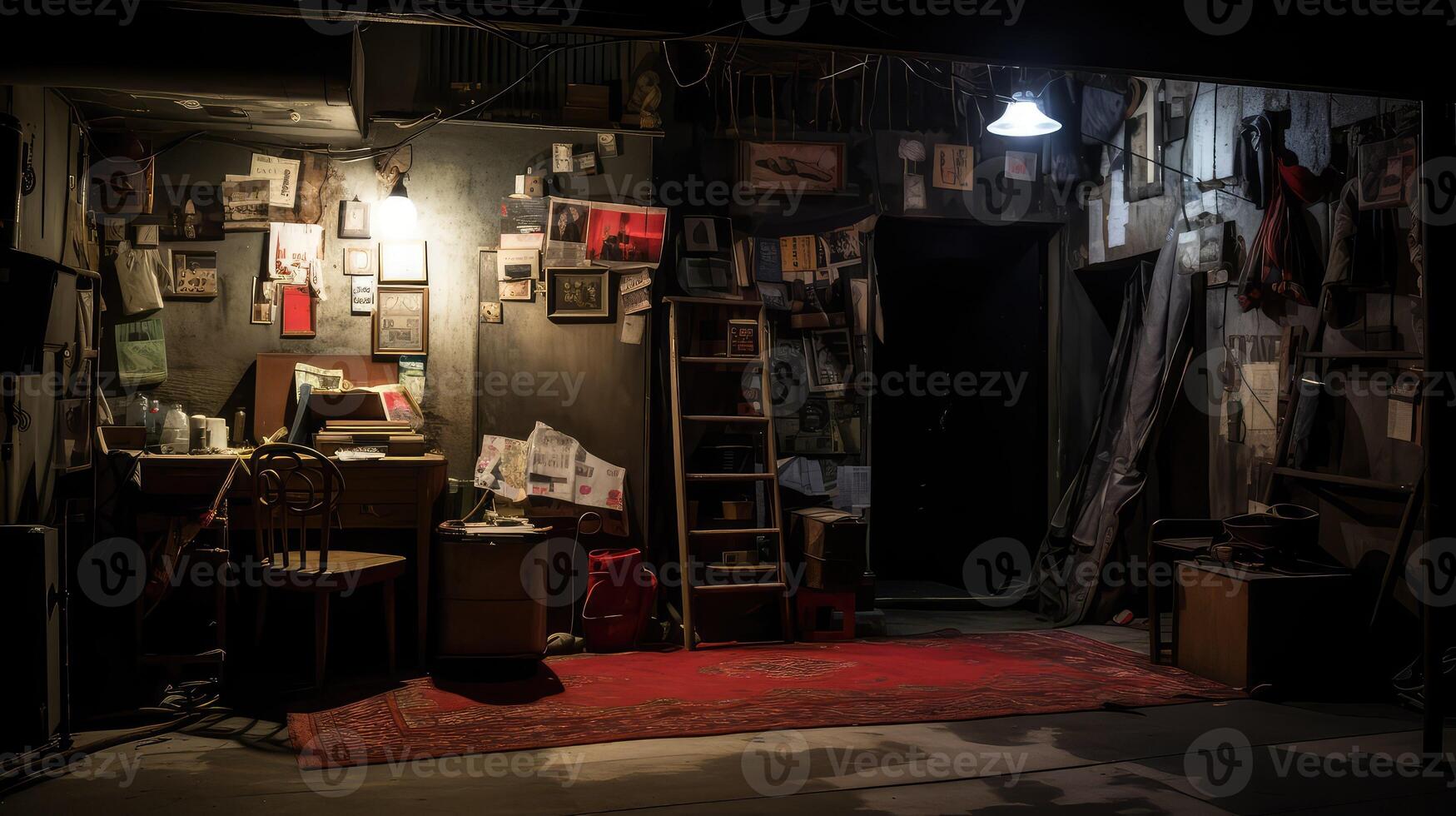 shadows dark theater photo