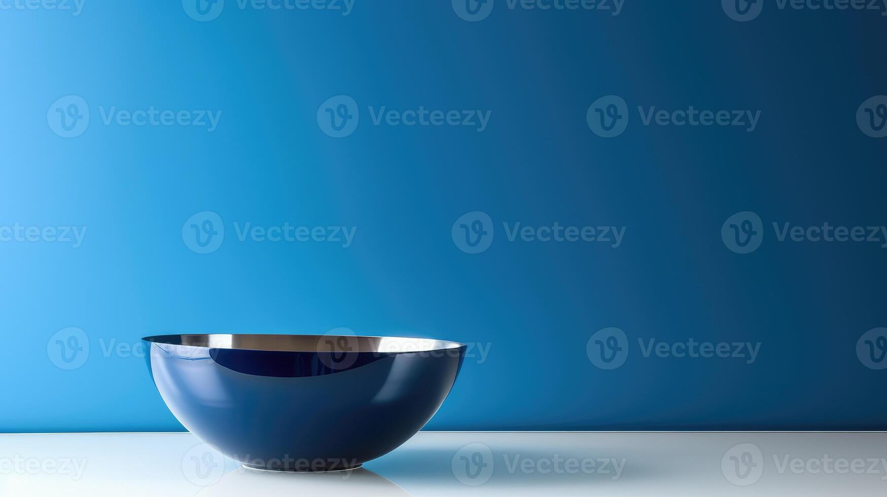 still blue bowl photo