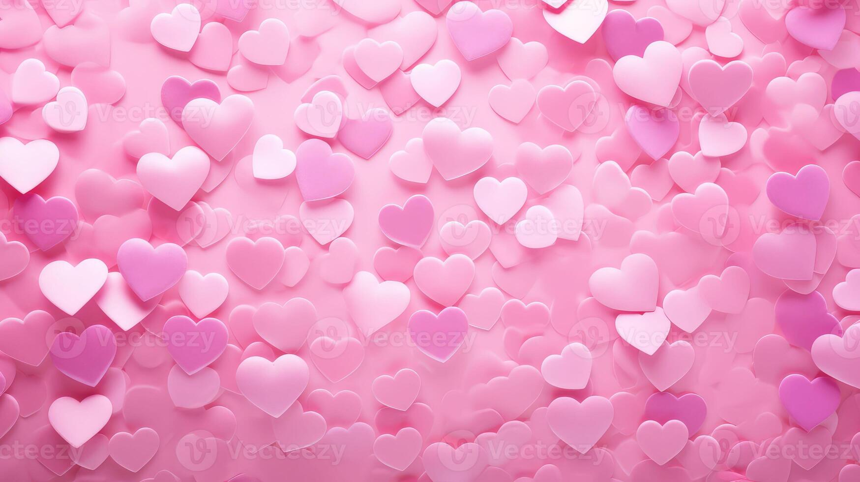 playful pink valentines day background photo