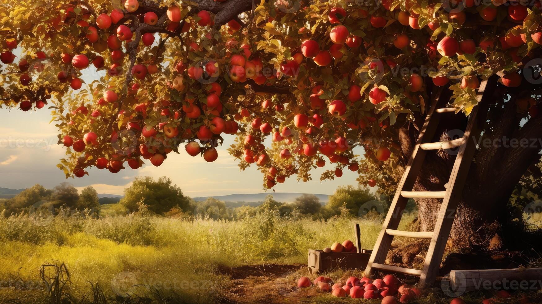 autumn tree apple photo