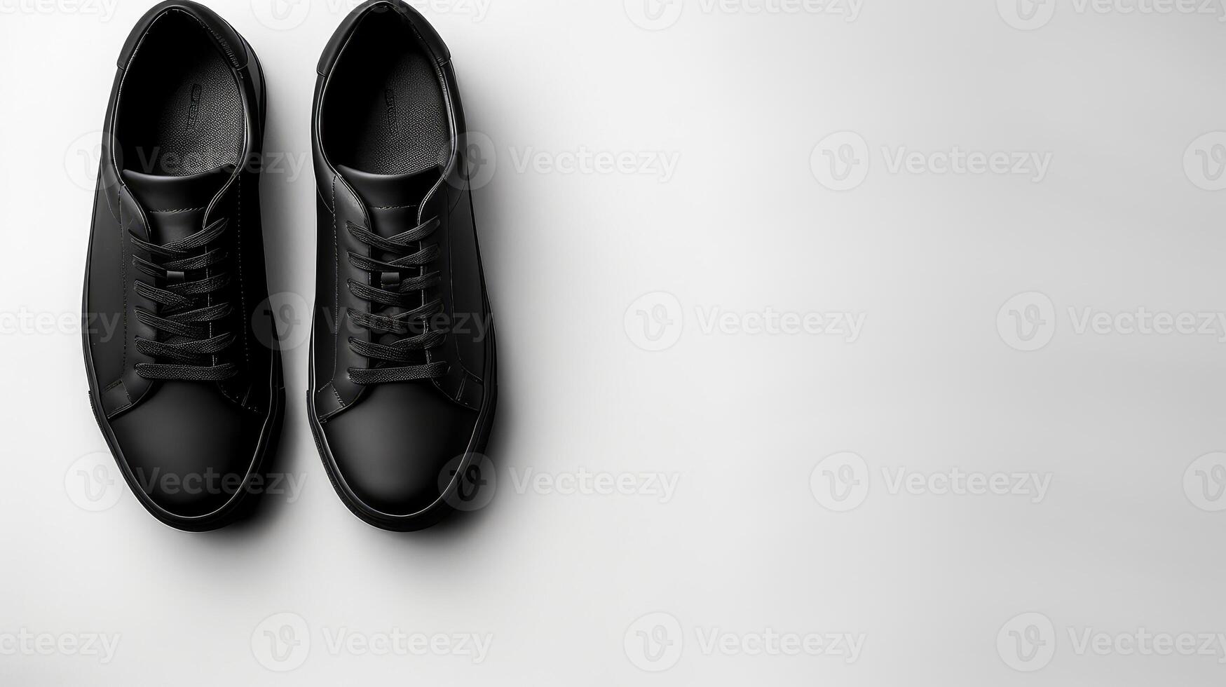 simplicity black sneakers photo