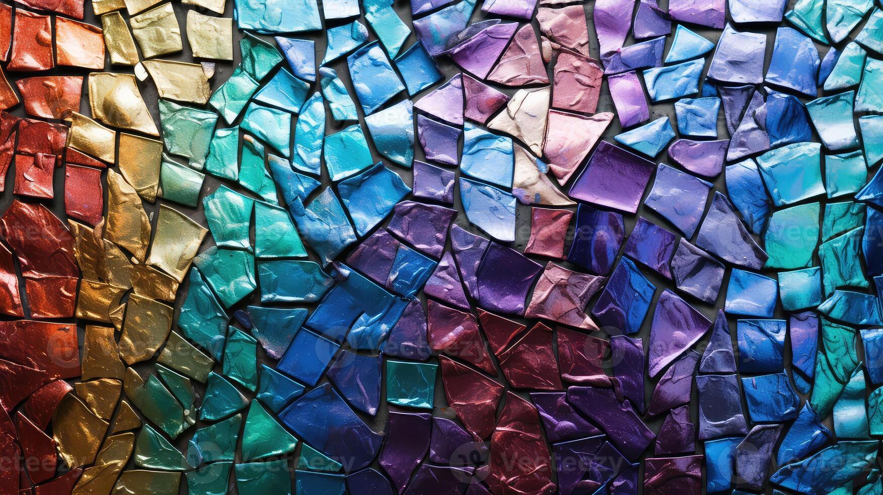 mosaic foil texture photo