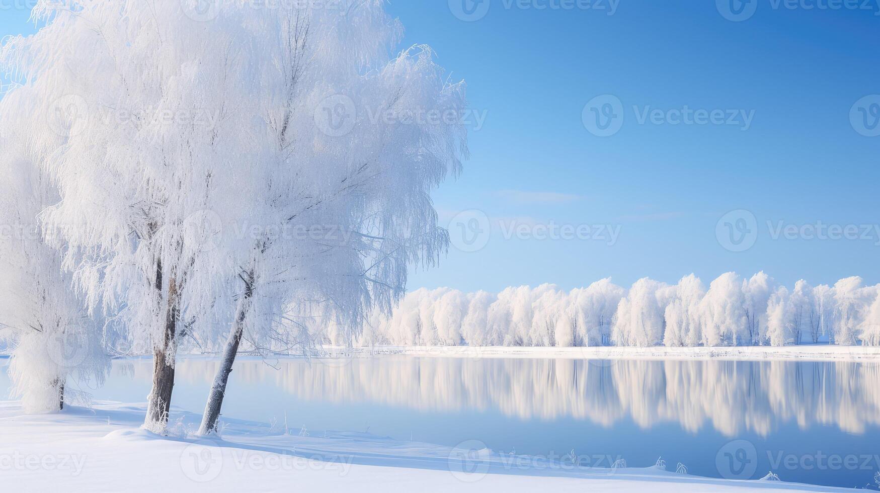 serene blue bg photo