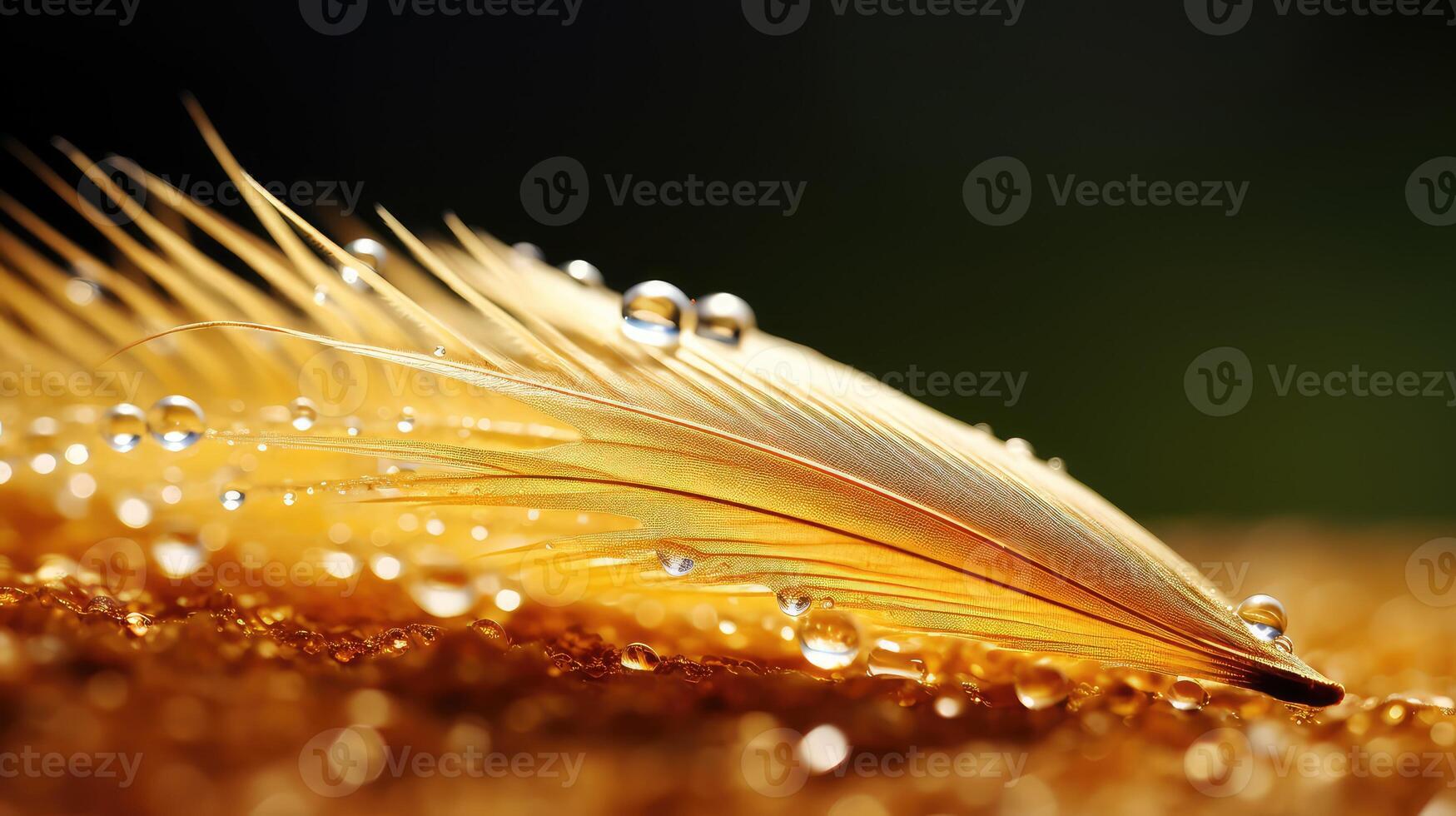 up gold droplet photo
