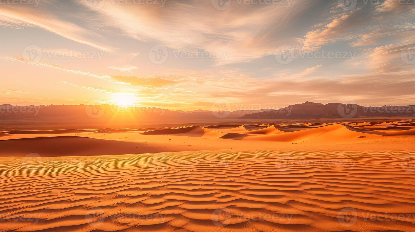 landscape gold sky photo