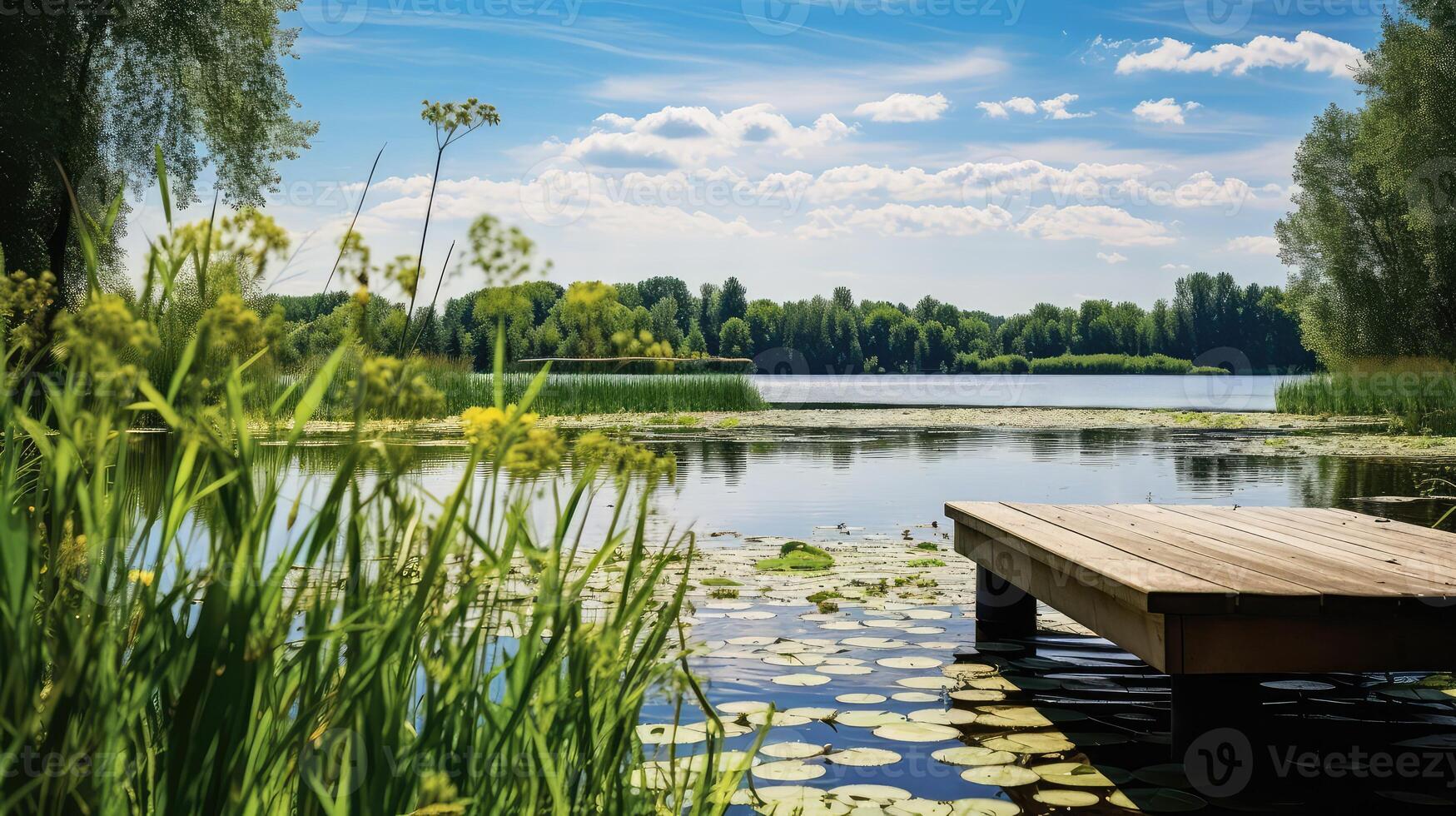 tranquil green outdoors photo