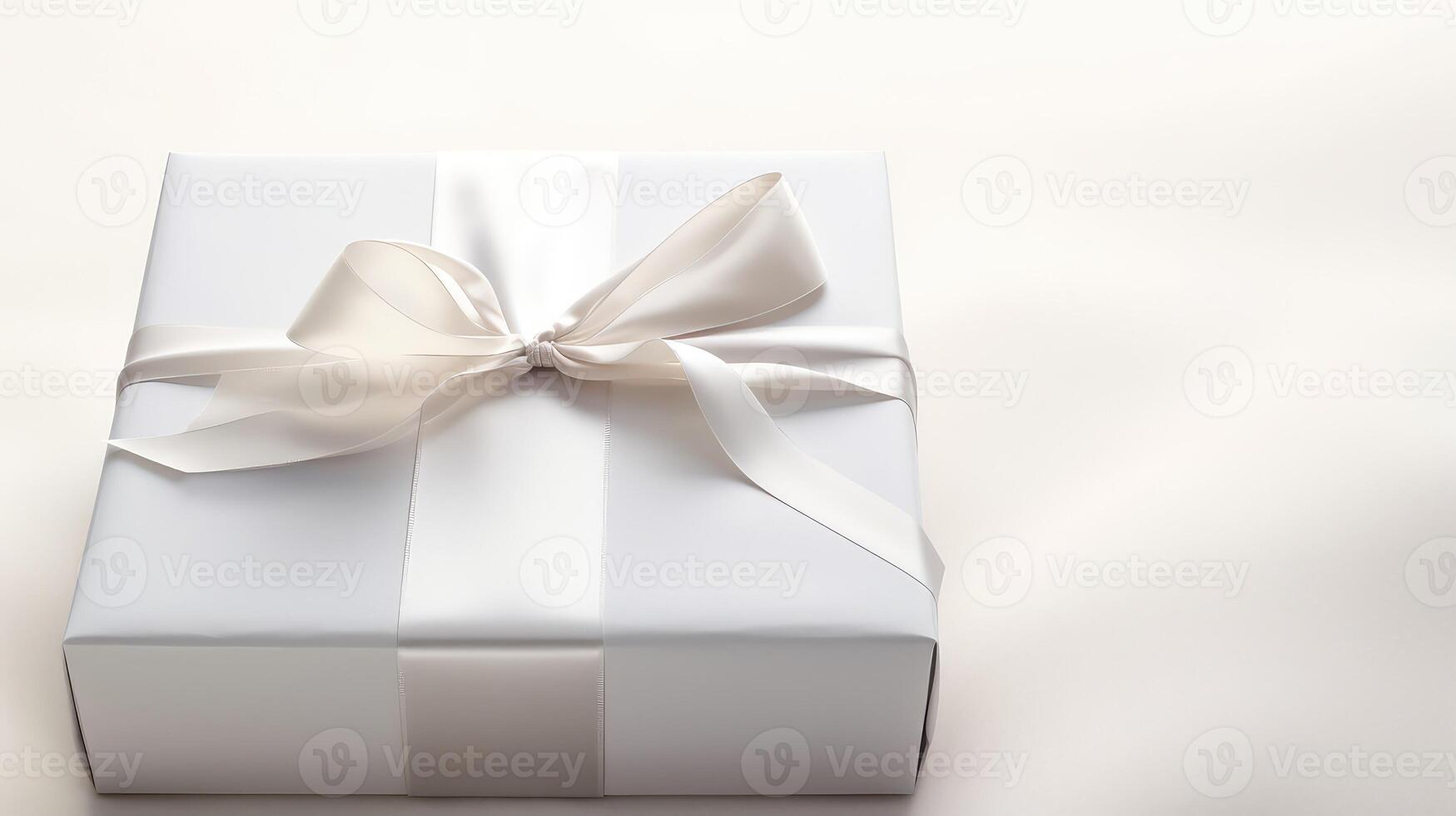 pristine white wrapping paper photo