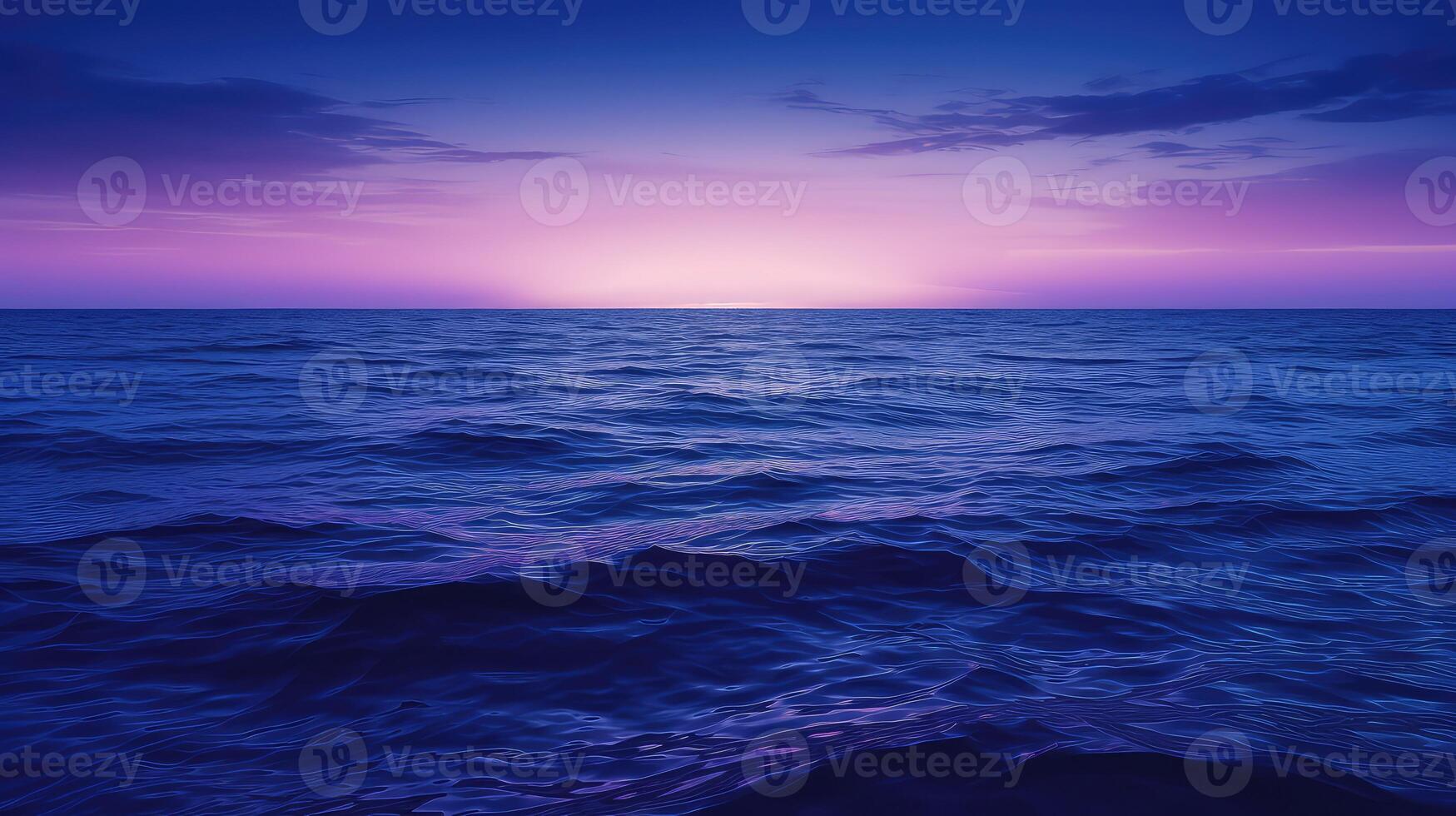 purples dark blue water photo