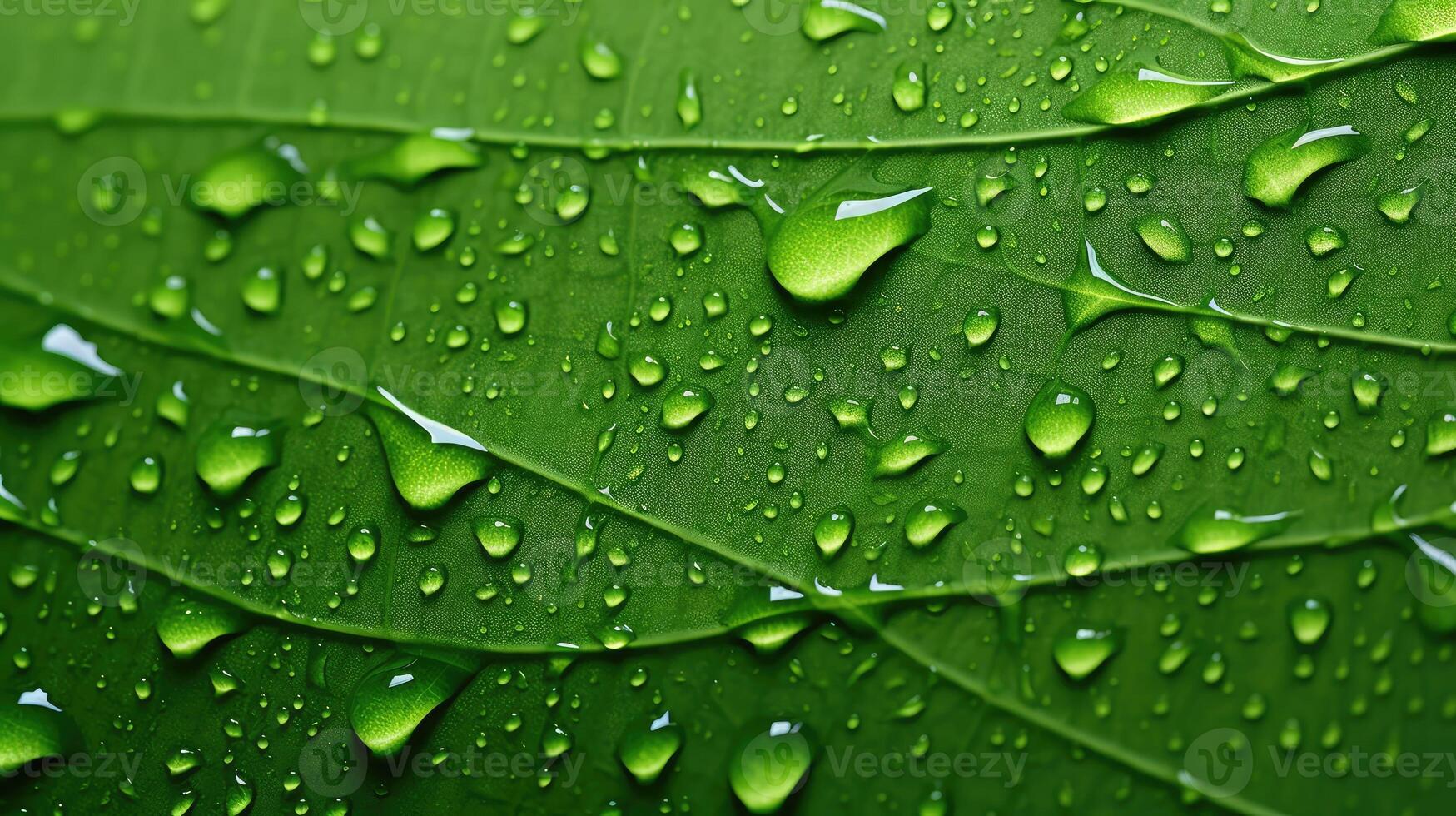 veins green textured photo