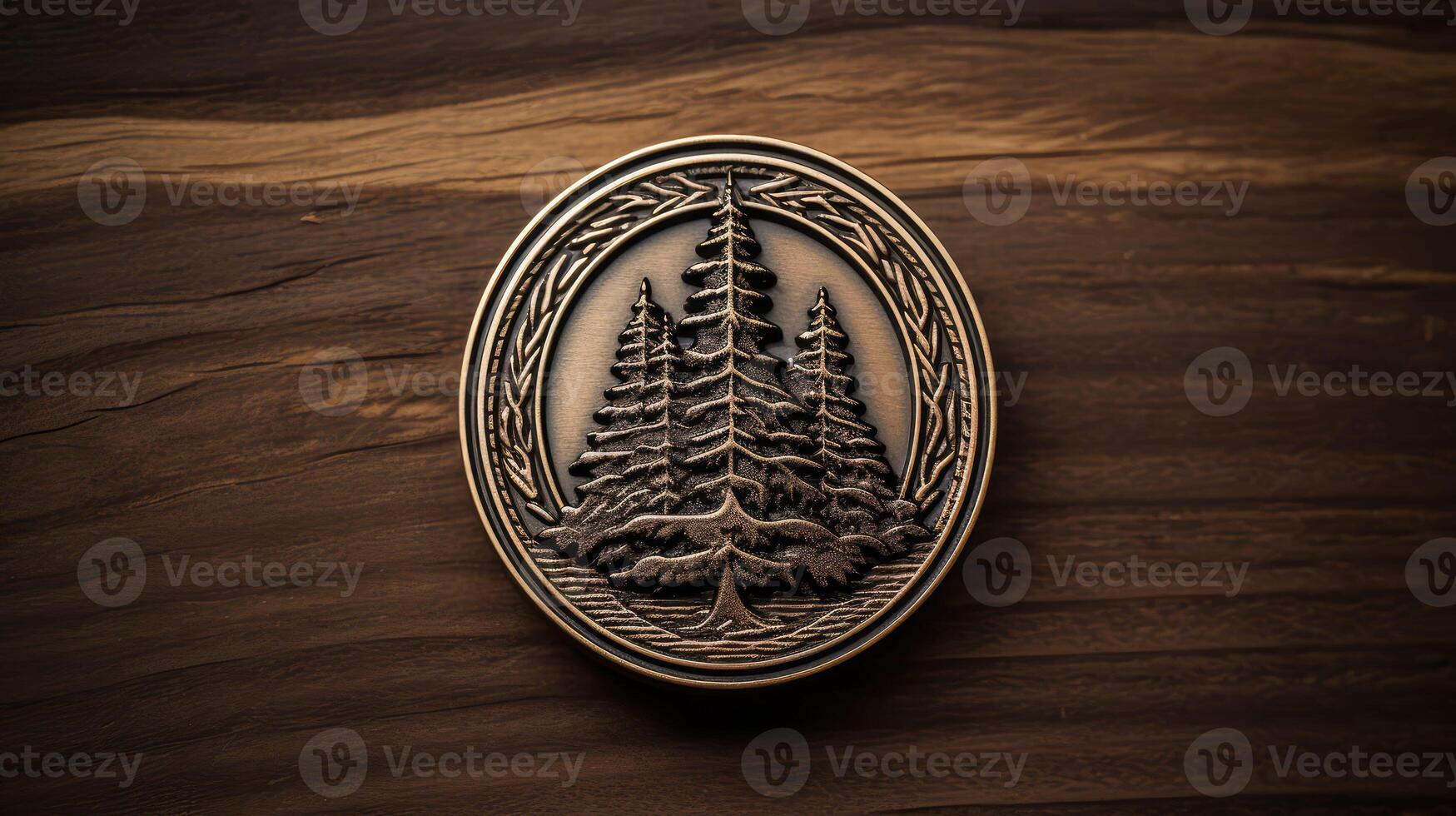 emblem trees badge photo
