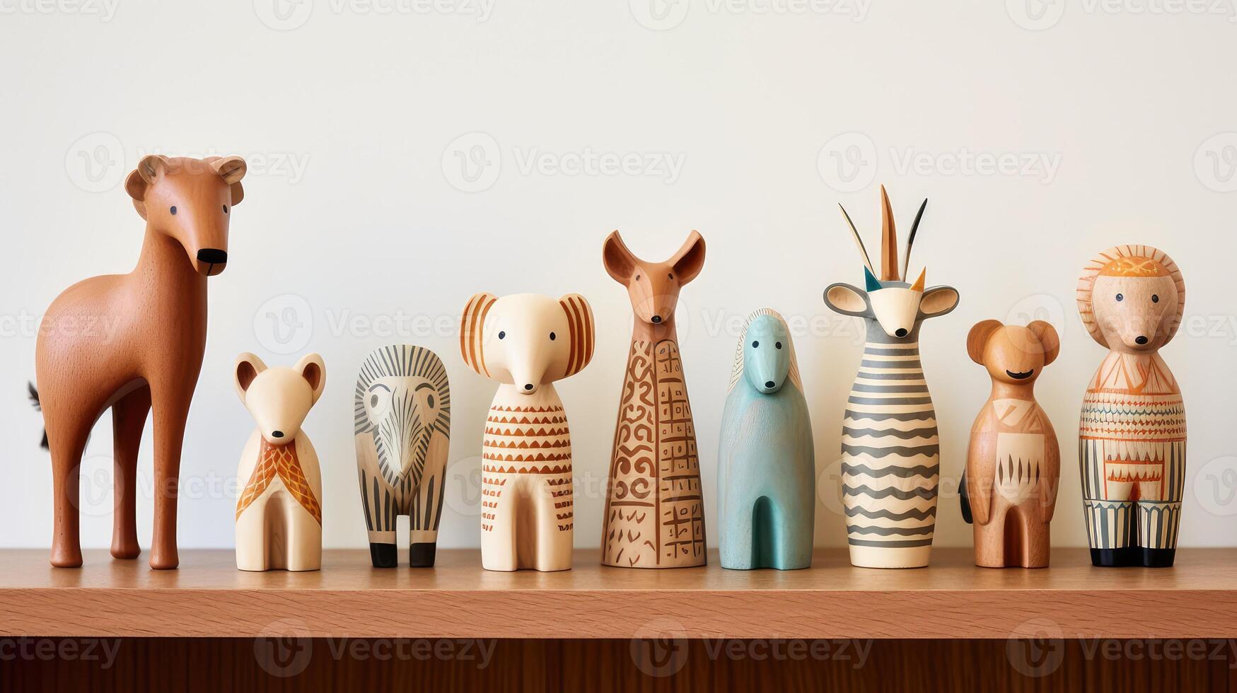 carved wooden toy photo