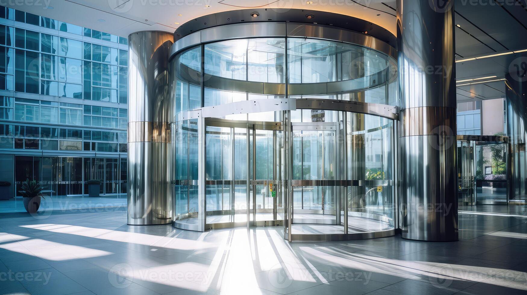 entrance door revolving photo
