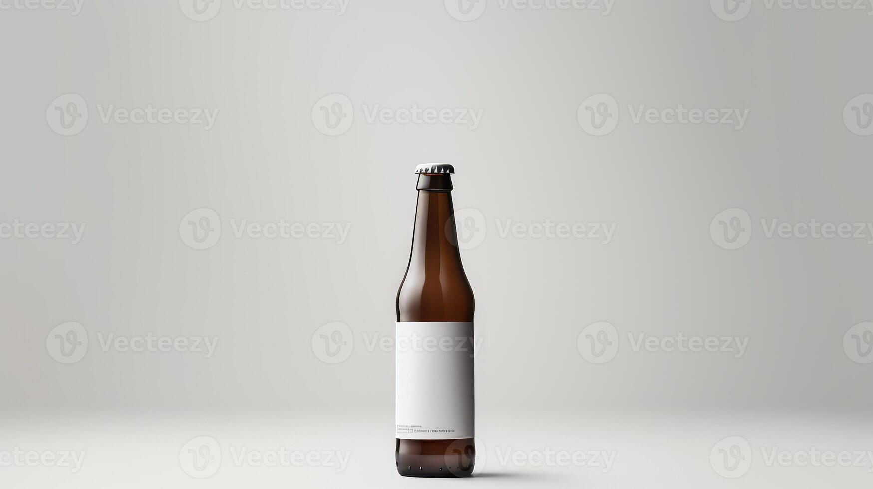 photograph beer bottle mockup photo