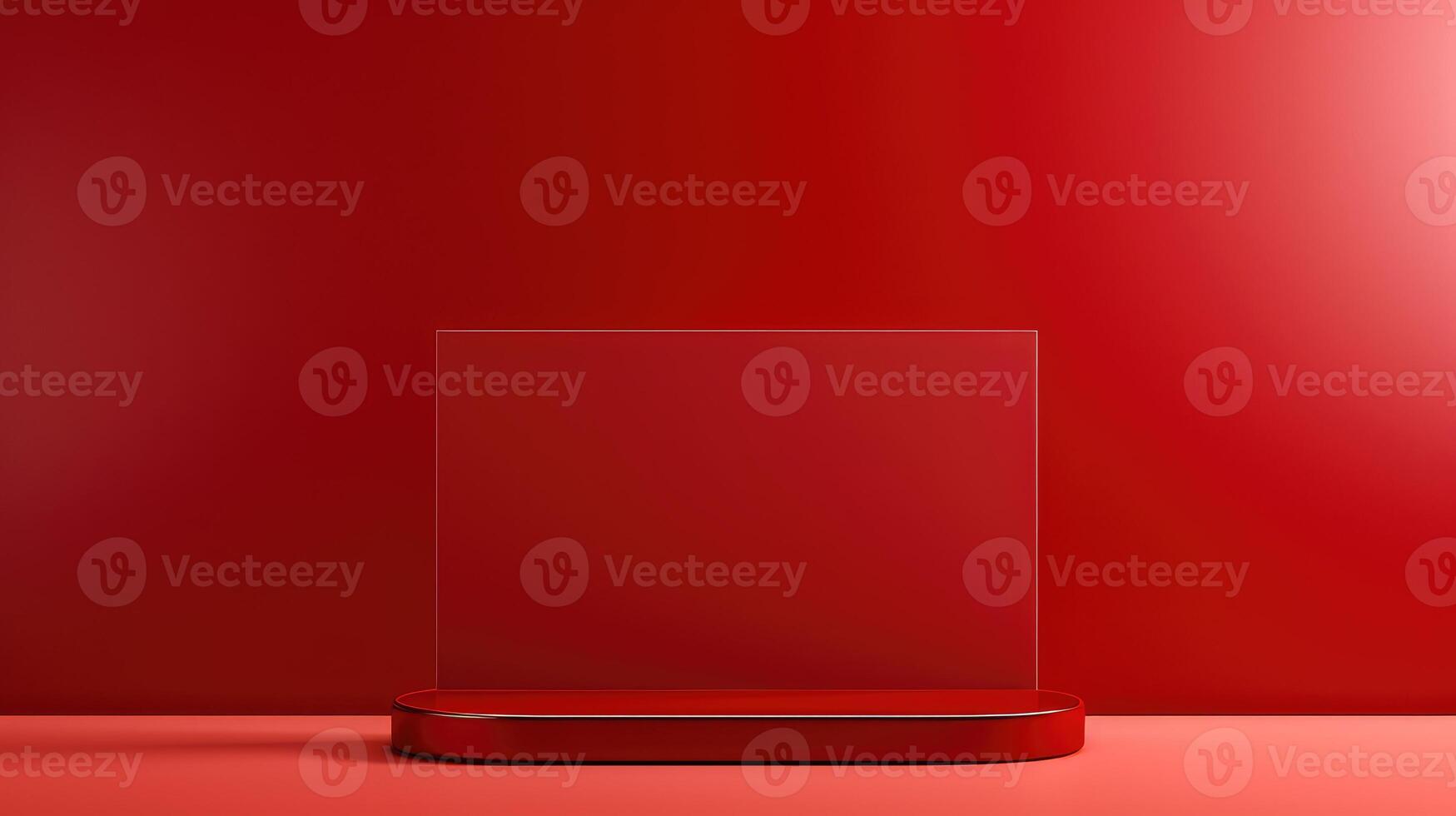 sleek modern red background photo