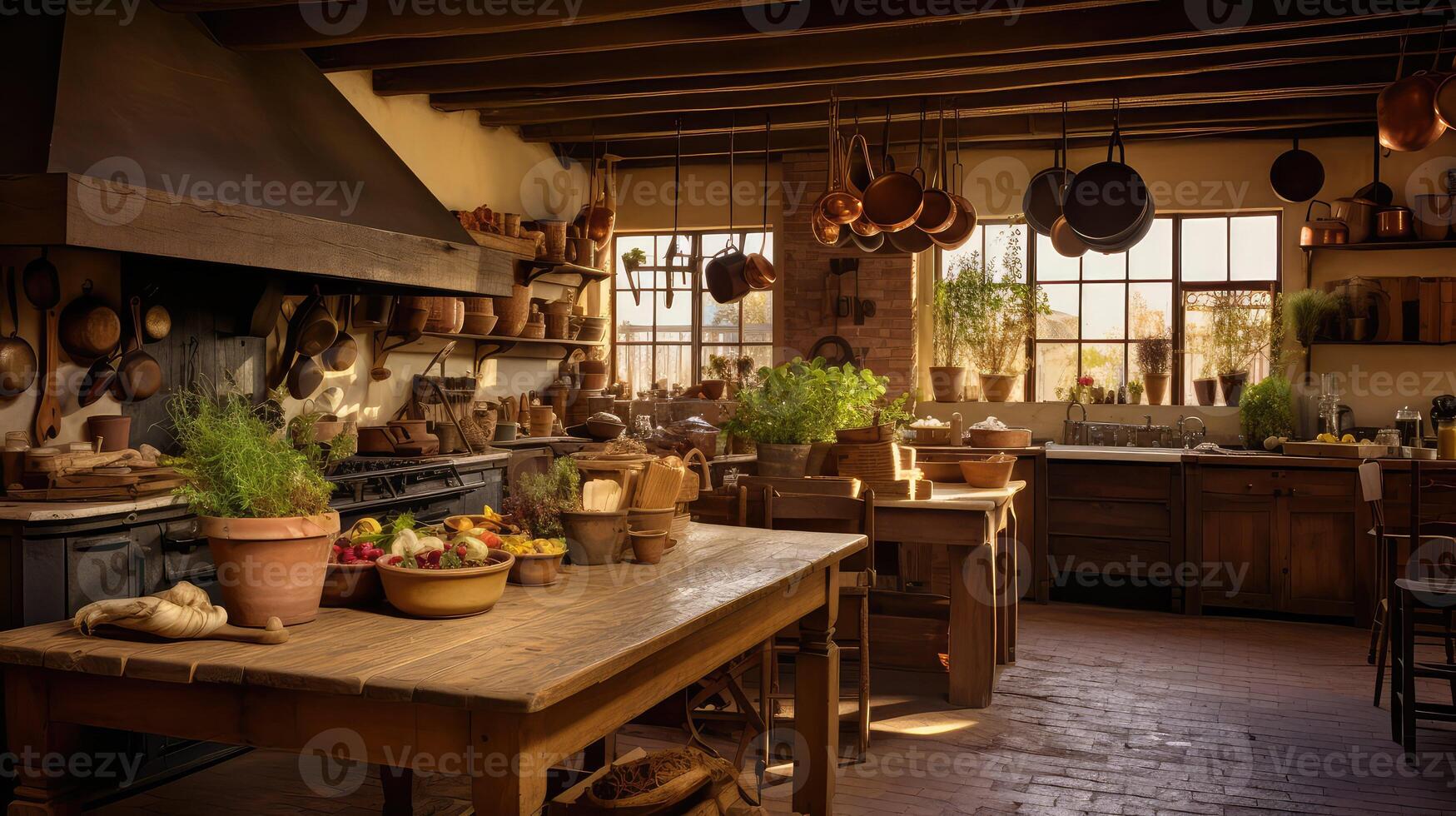 italian culinary kitchen photo