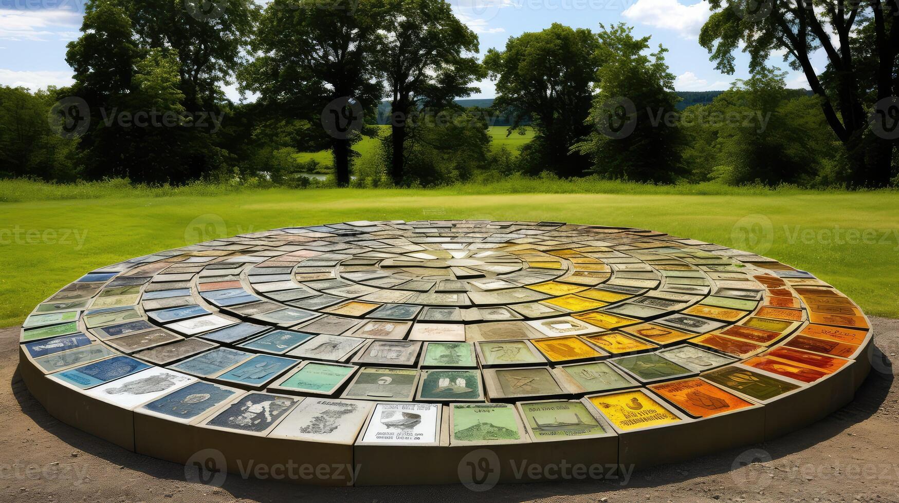stones periodic table of the elements photo