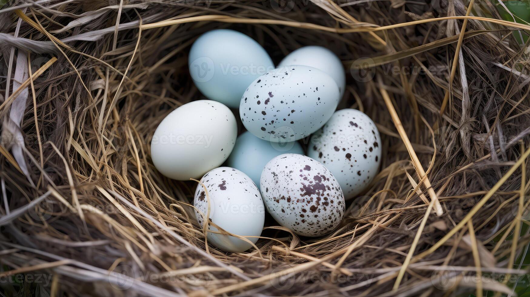 nest eggshell texture photo